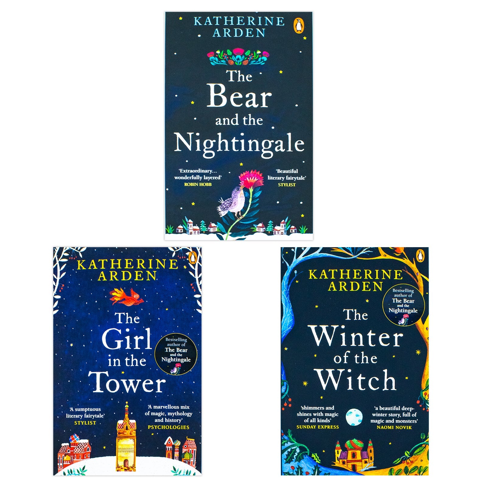Katherine Arden Winternight Trilogy 3 Books Collection Set Fantasy Pack (Paperback)