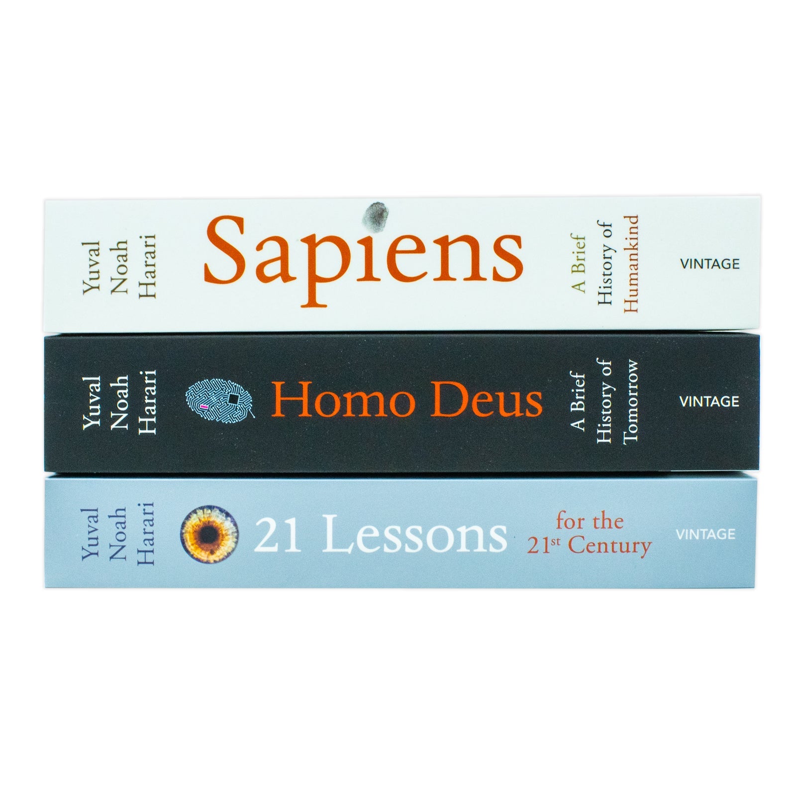 Yuval Noah Harari Collection 3 Books Set - Sapiens, Homo Deus, 21 Lessons - Non-Fiction Bestsellers, History, Philosophy, Humanity, Insight