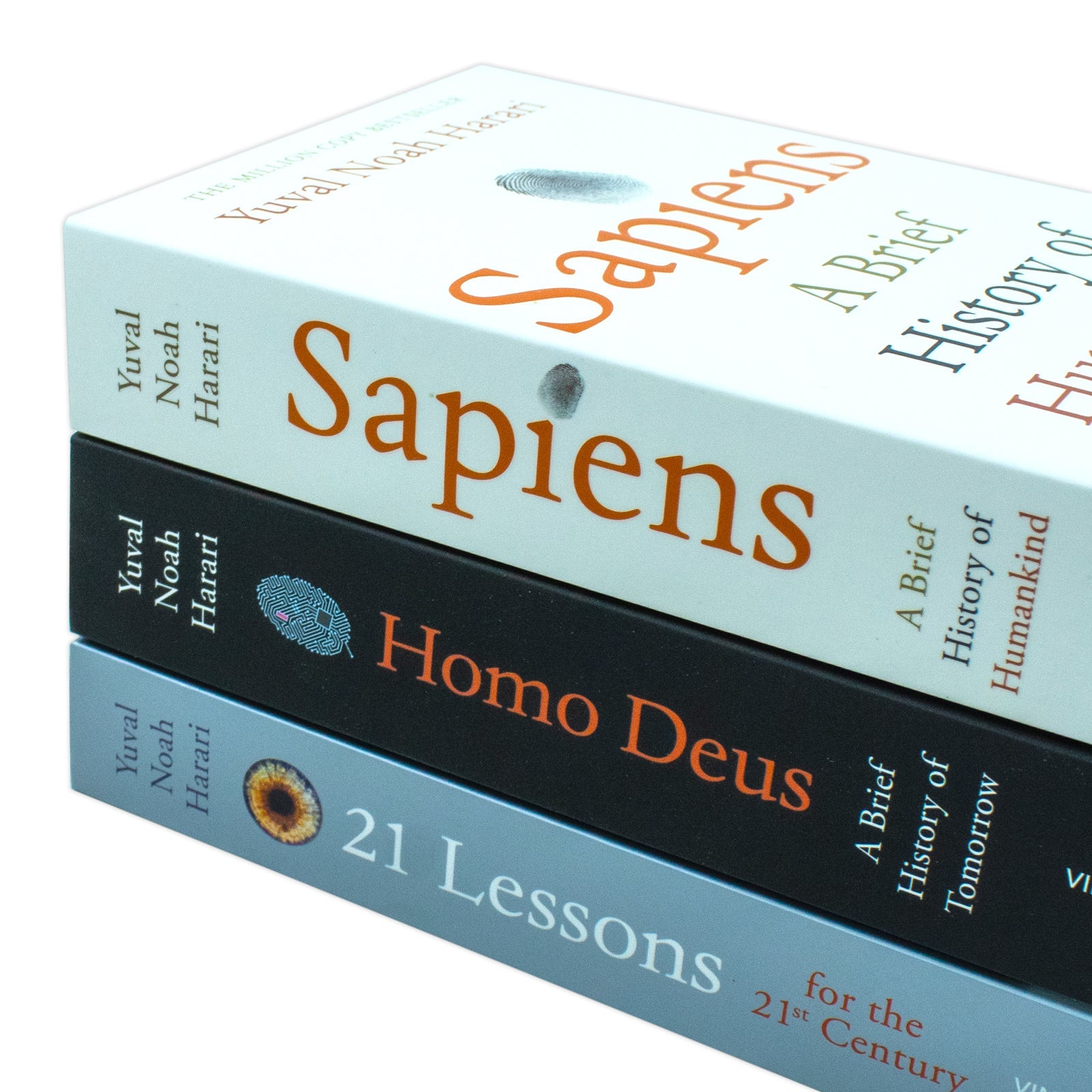 Yuval Noah Harari Collection 3 Books Set - Sapiens, Homo Deus, 21 Lessons - Non-Fiction Bestsellers, History, Philosophy, Humanity, Insight