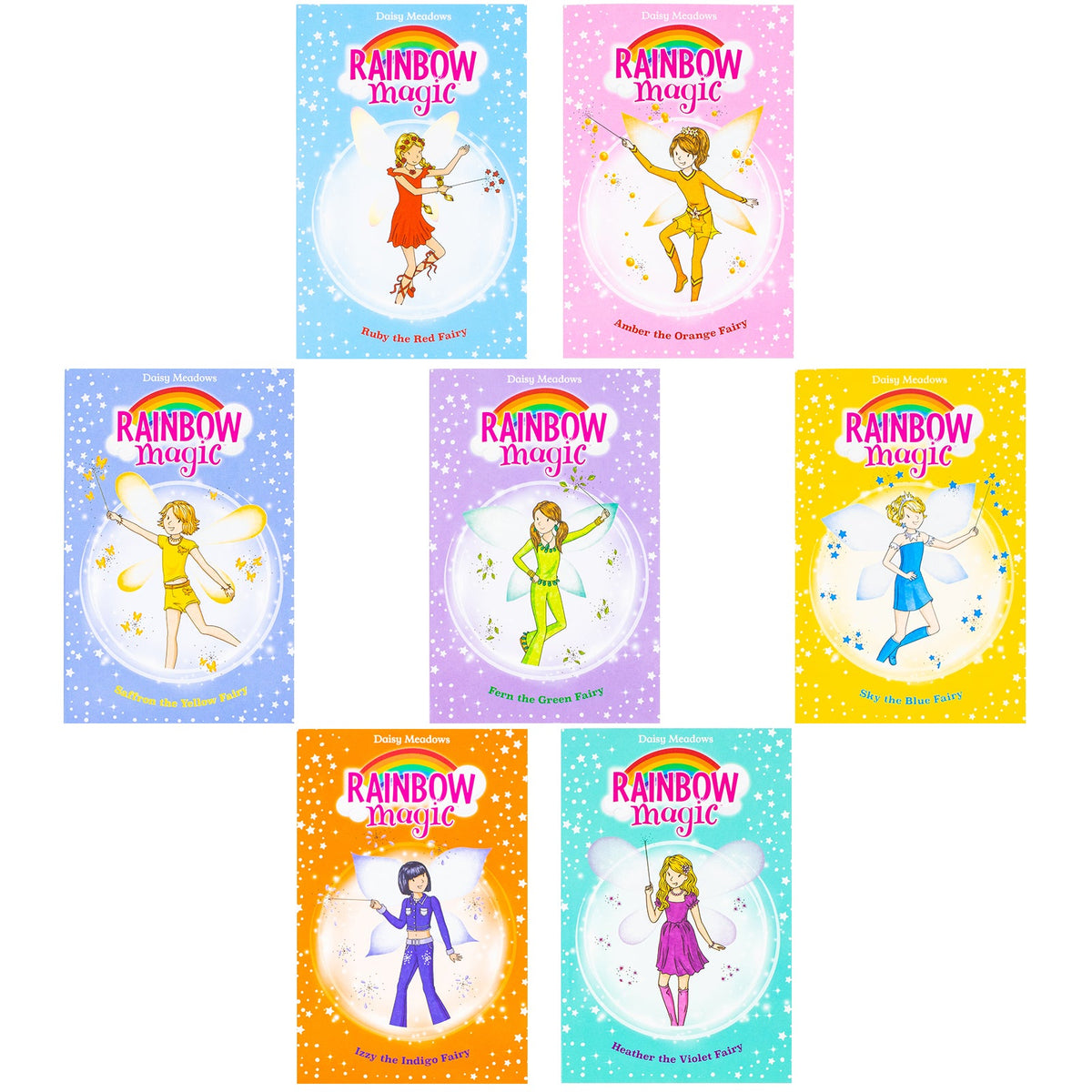Rainbow Magic The Magical Party Collection & The Magical Adventure 42 Books Set