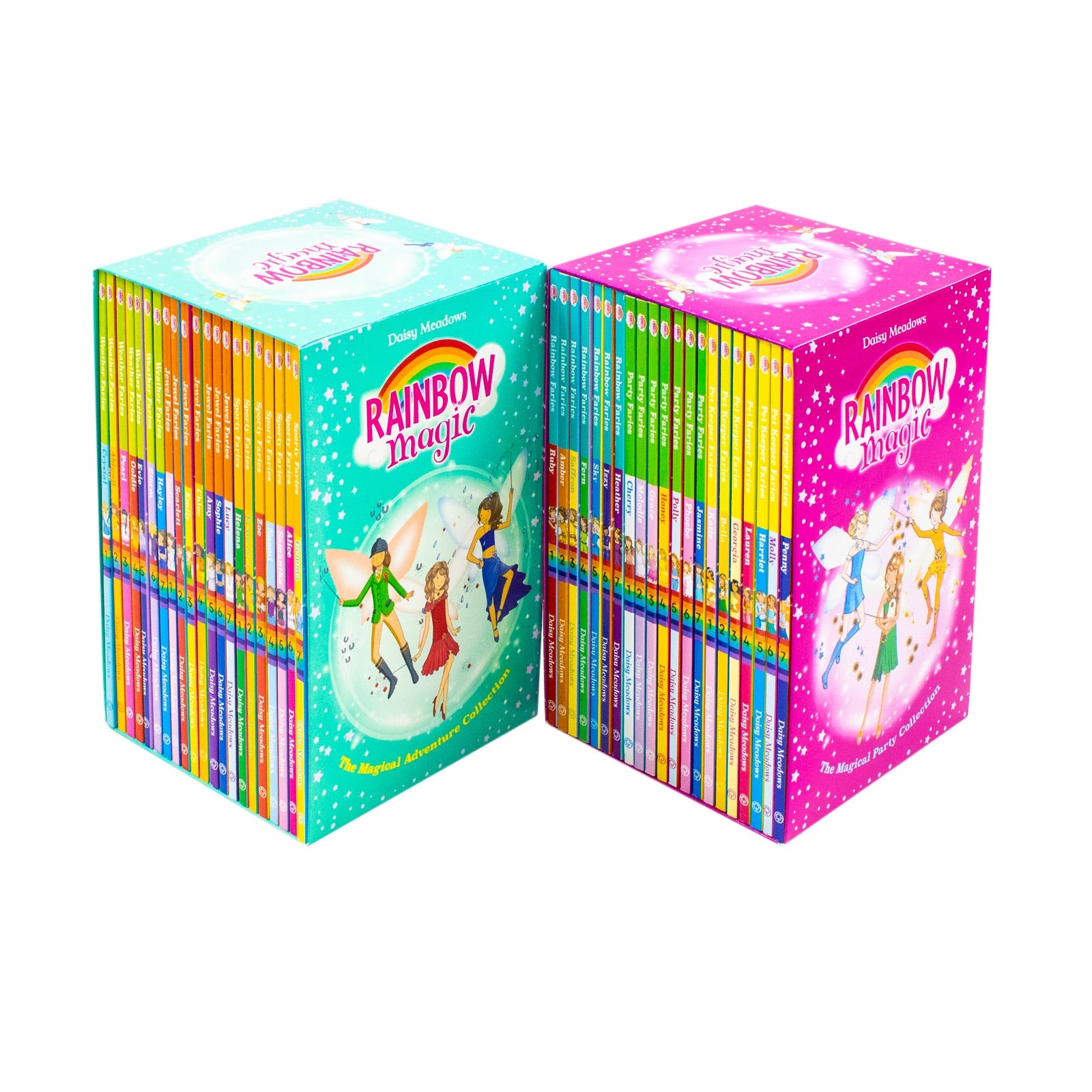 Rainbow Magic The Magical Party Collection & The Magical Adventure 42 Books Set