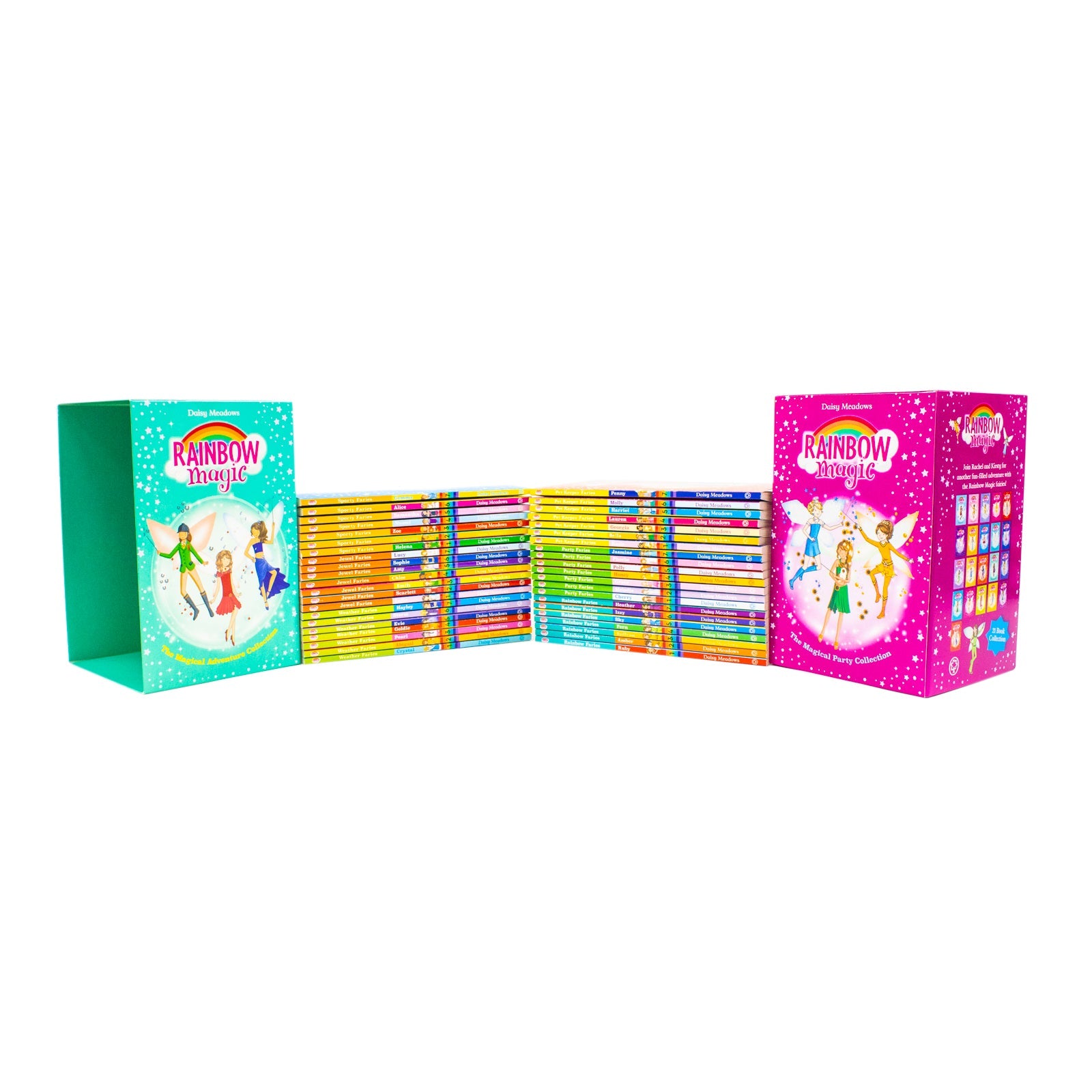 Rainbow Magic The Magical Party Collection & The Magical Adventure 42 Books Set