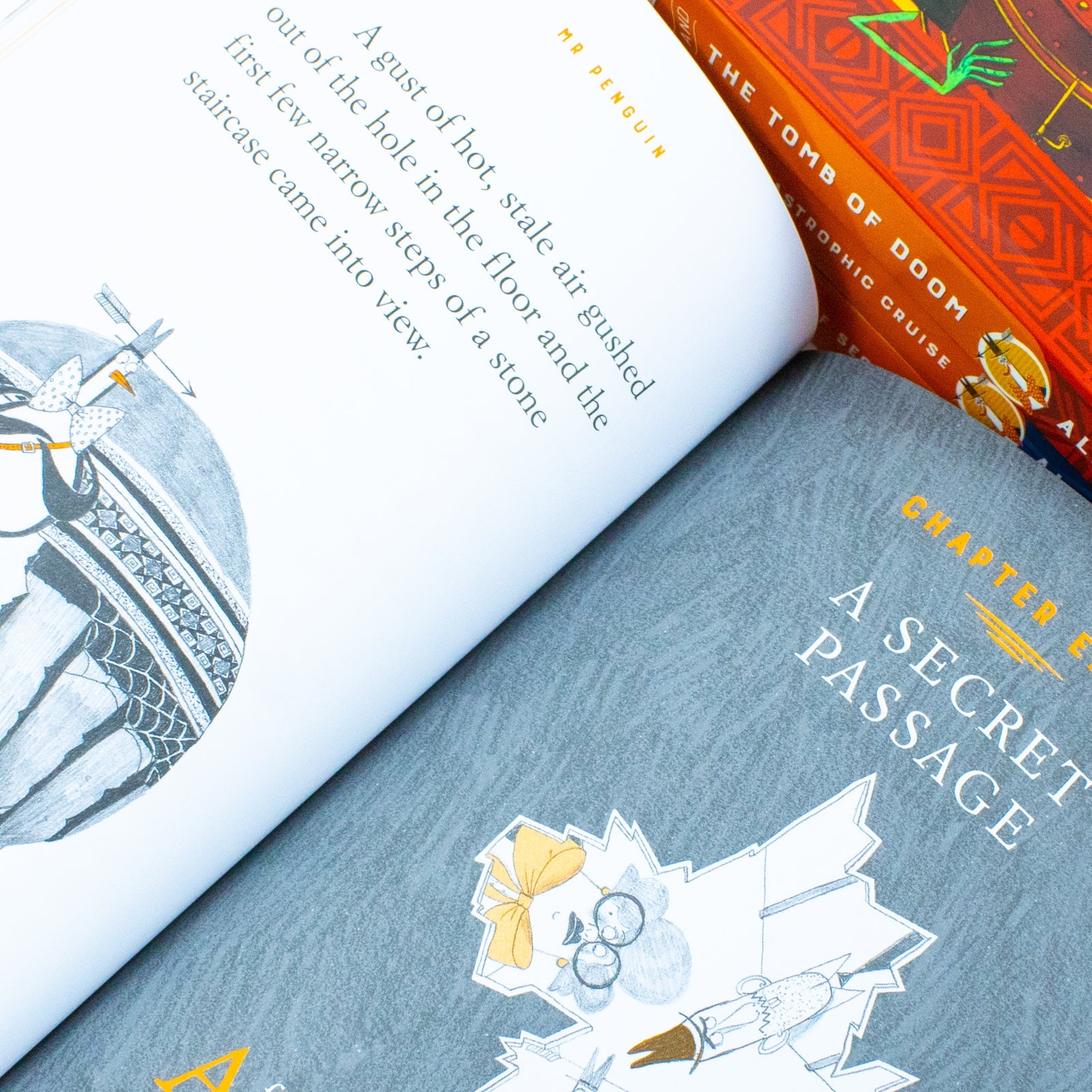 Mr Penguin Series 4-Book Collection by Alex T. Smith | Fun & Illustrated Children's Adventure Books| Treasure Hunts, Secrets, Tombs & Exciting Stories