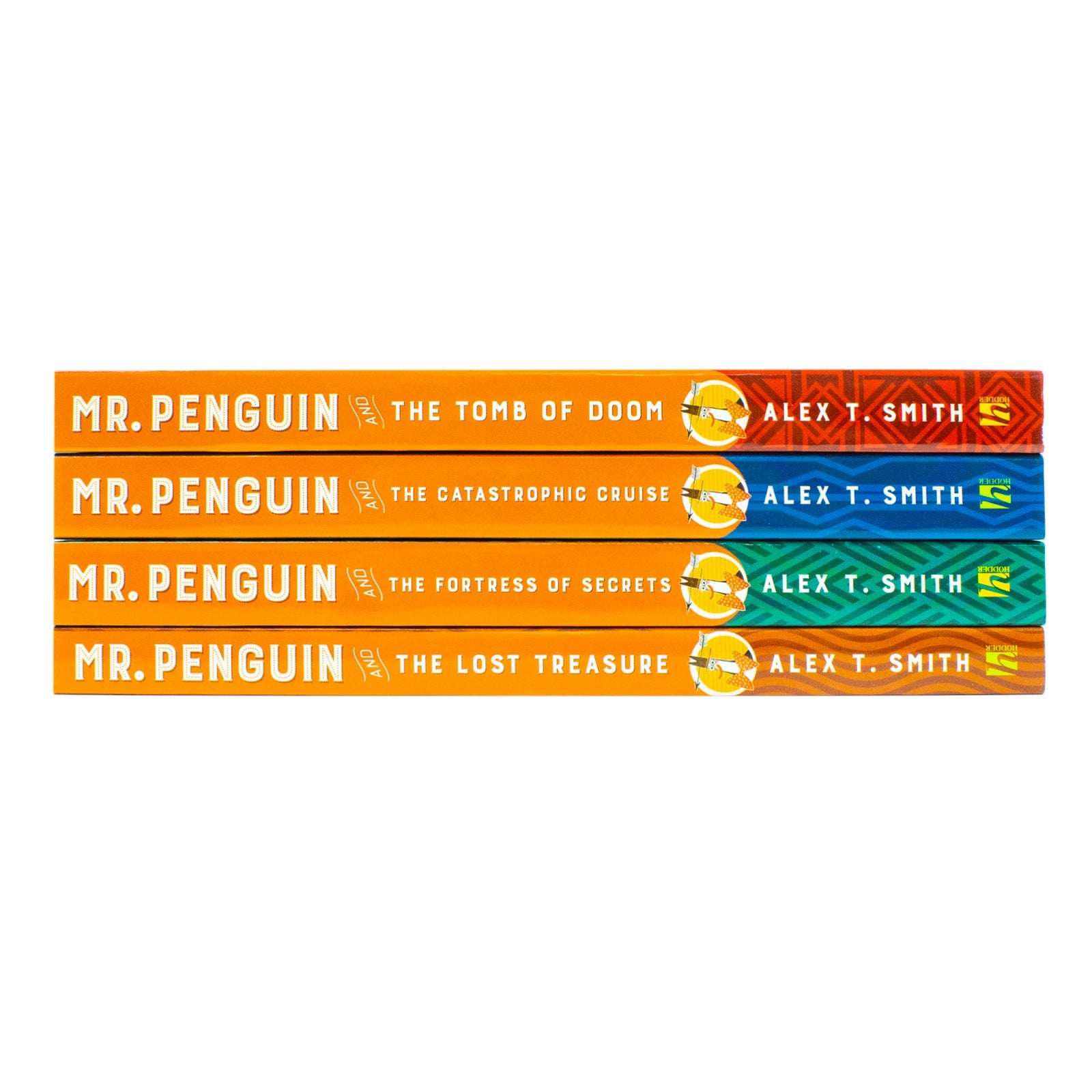 Mr Penguin Series 4-Book Collection by Alex T. Smith | Fun & Illustrated Children's Adventure Books| Treasure Hunts, Secrets, Tombs & Exciting Stories