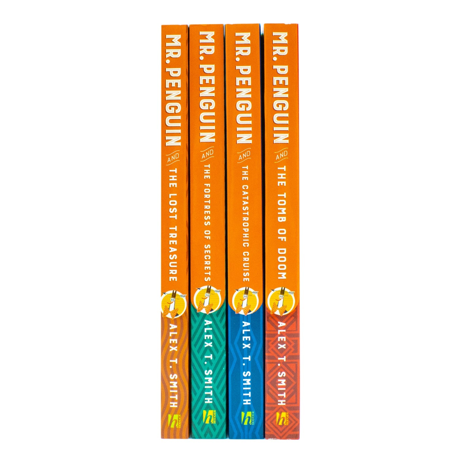 Mr Penguin Series 4-Book Collection by Alex T. Smith | Fun & Illustrated Children's Adventure Books| Treasure Hunts, Secrets, Tombs & Exciting Stories