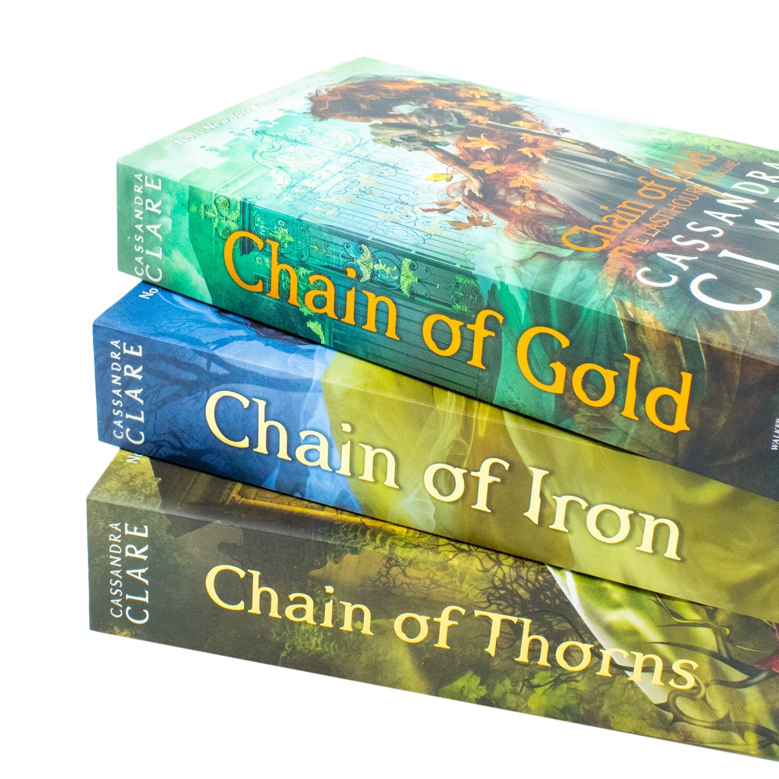 The Last Hours Series 3 Books Collection Set By Cassandra Clare (Chain Of Gold, Chain Of Iron & [Hardback] Chain Of Thorns)