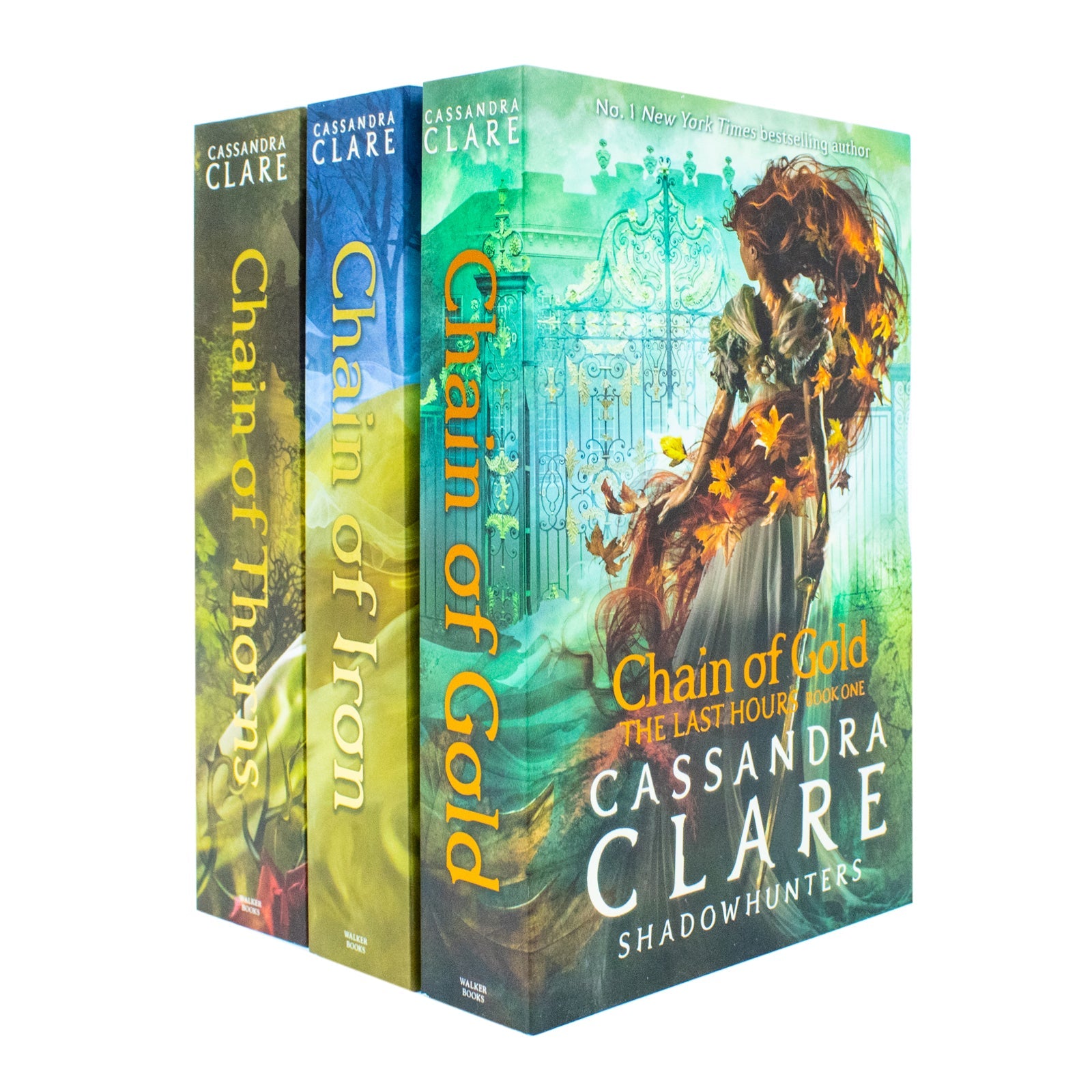The Last Hours Series 3 Books Collection Set By Cassandra Clare (Chain Of Gold, Chain Of Iron & [Hardback] Chain Of Thorns)