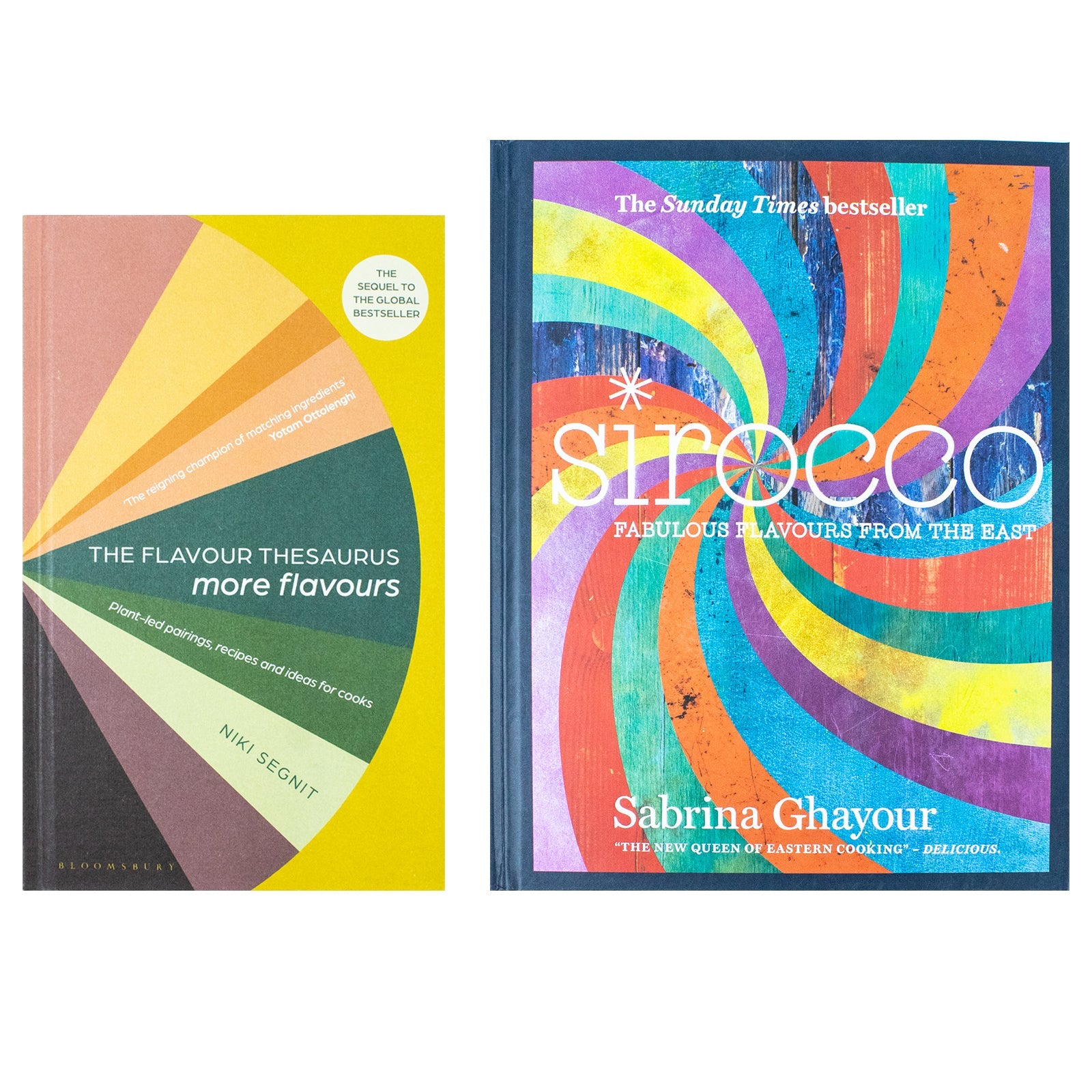 The Flavour Thesaurus More Flavours By Niki Segnit and Sirocco Fabulous Flavours from the East By Sabrina Ghayour 2 Books Collection Set