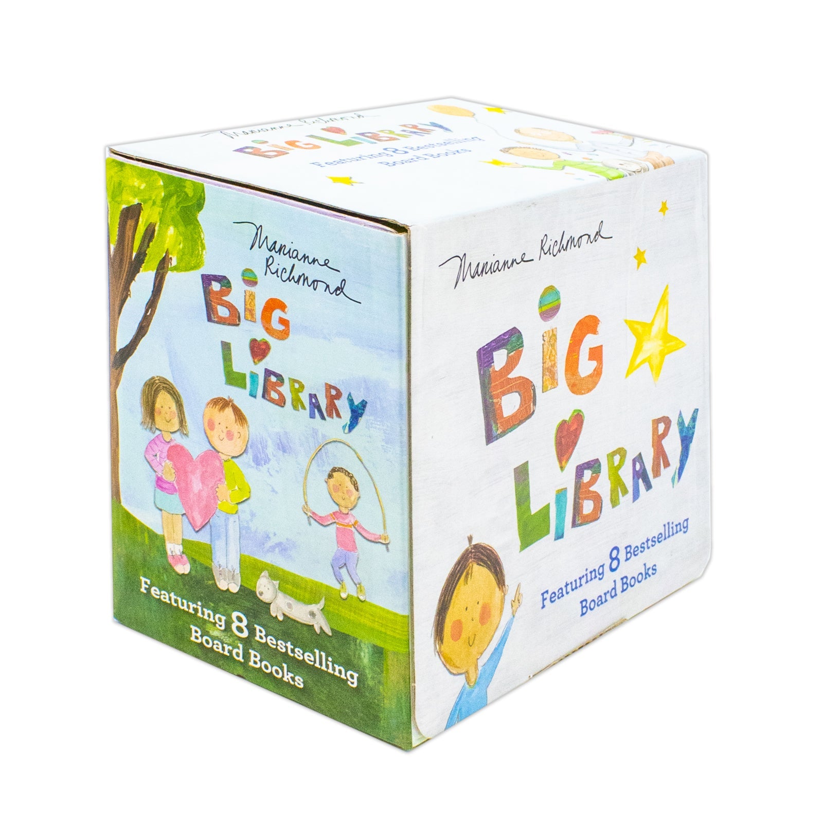 Big Library Board Books by Marianne Richmond - 8 Books Collection Box Set (I Love You So,If I Could Keep You Little, You Are My Kiss Good Night,Be Brave Little One,Hooray For You,I Believe In You and More)