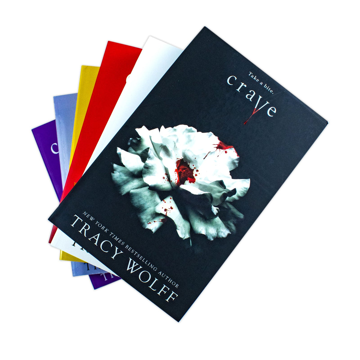 Crave Series 6 Books Collection Set by Tracy Wolff | Fantasy Romance Vampire Book Set for Ages 12+ (Crave, Crush, Covet, Court, Charm & Cherish)