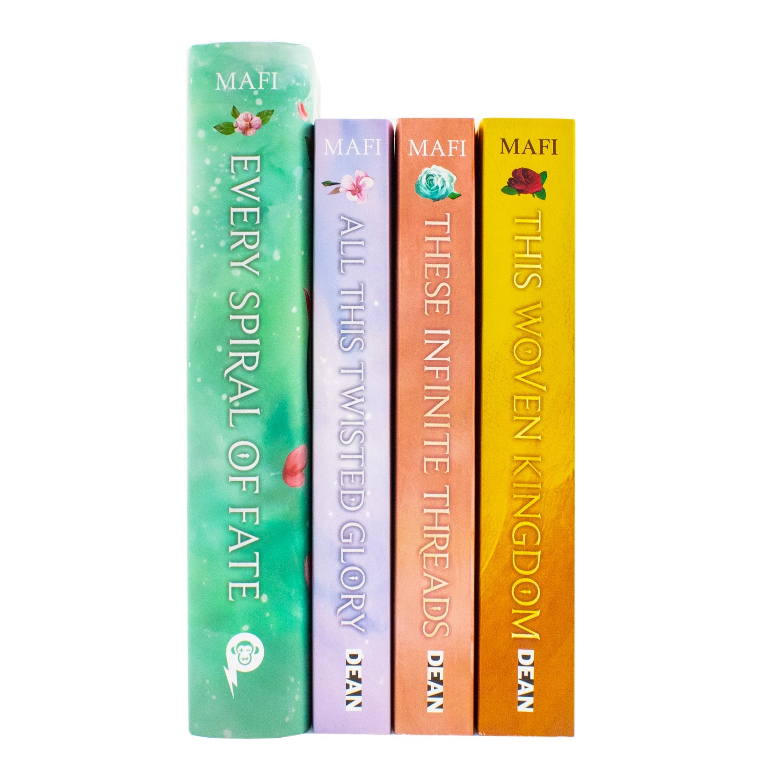 This Woven Kingdom Series 4 Books Collection Set By Tahereh Mafi (This Woven Kingdom, These Infinite Threads, All This Twisted Glory and Every Spiral of Fate)
