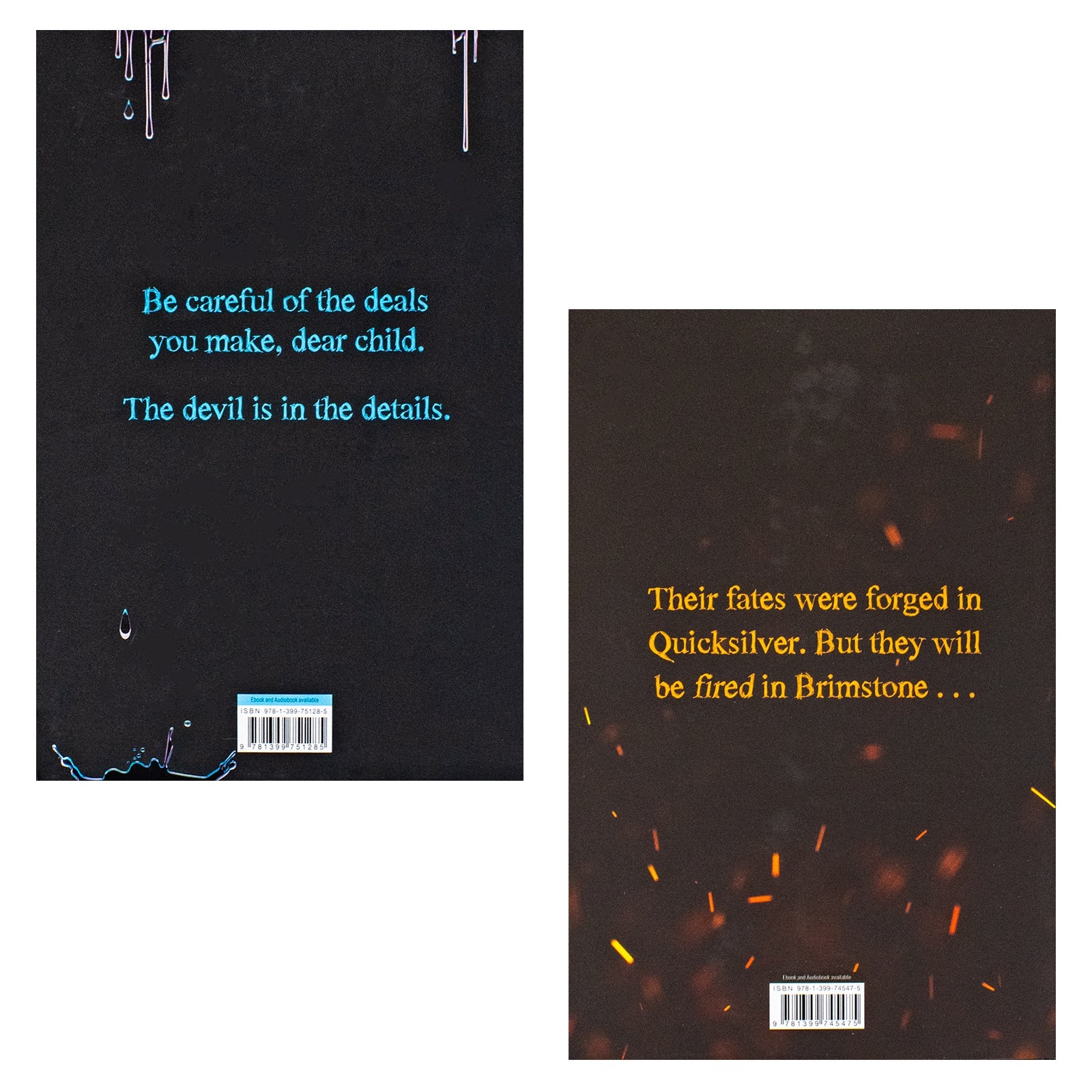 Fae and Alchemy Series 2 Books Hardback Collection Set By Callie Hart (Quicksilver and Brimstone)