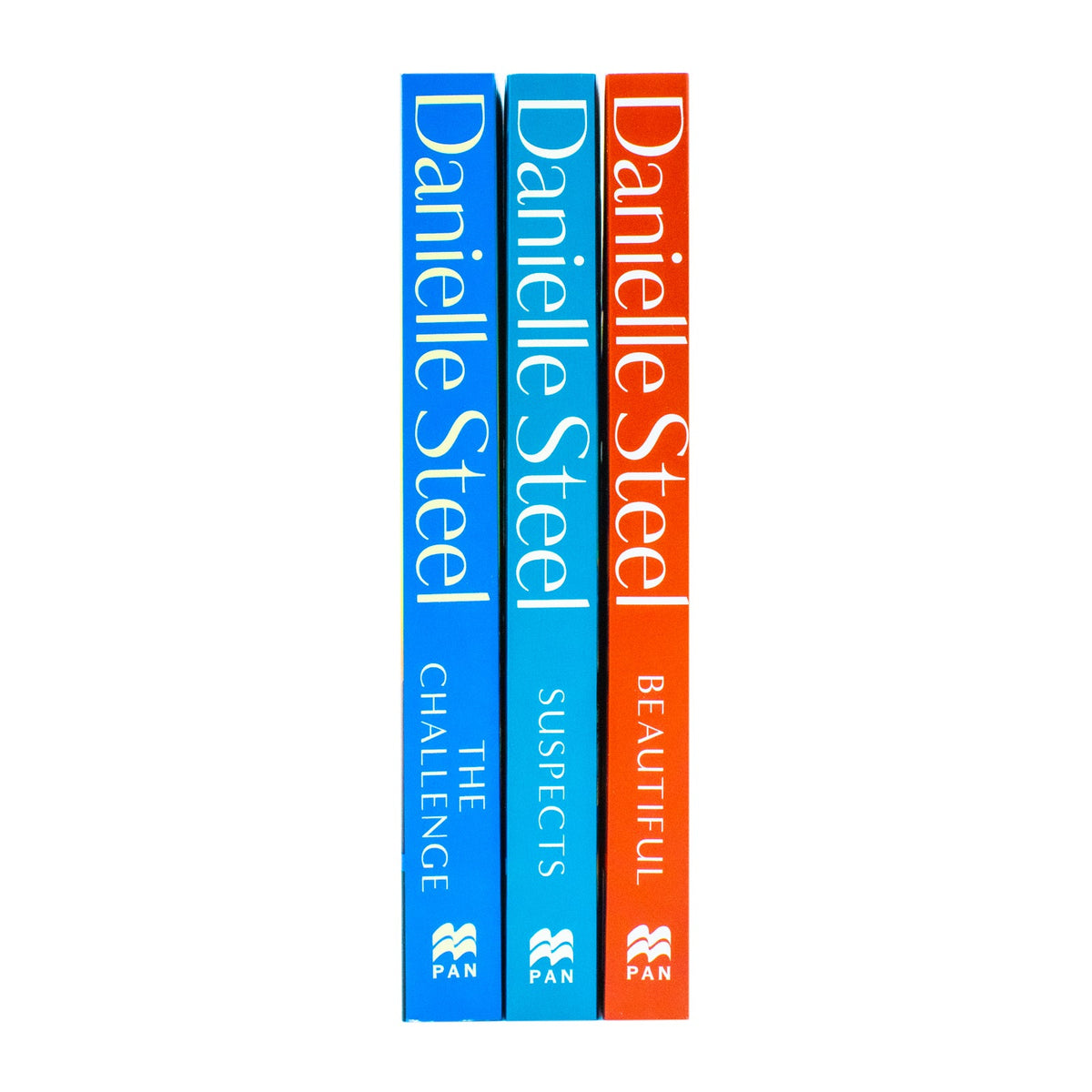 Danielle Steel Collection 3 Books Set - Beautiful, Suspects and The Challenge | Paperback