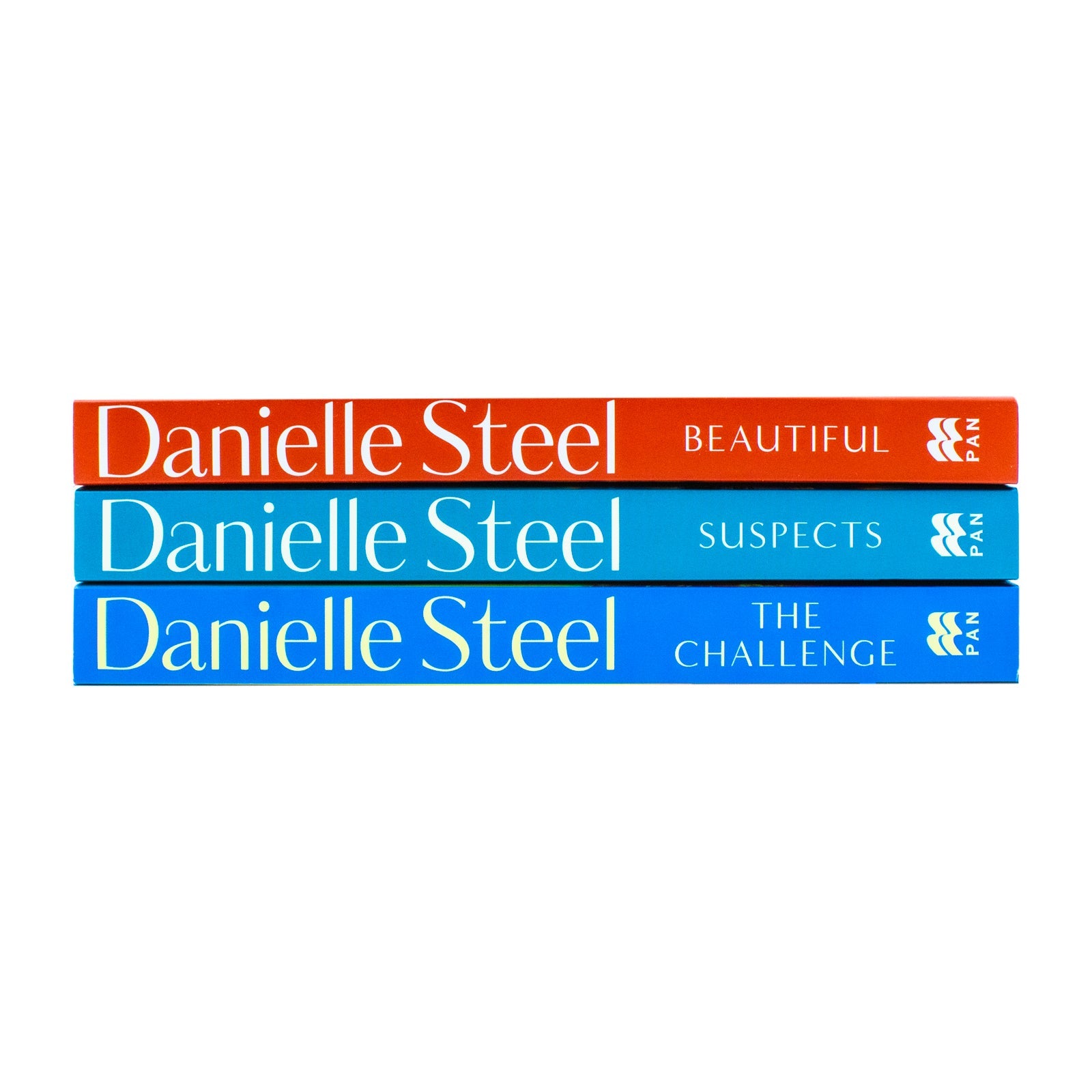 Danielle Steel Collection 3 Books Set - Beautiful, Suspects and The Challenge | Paperback