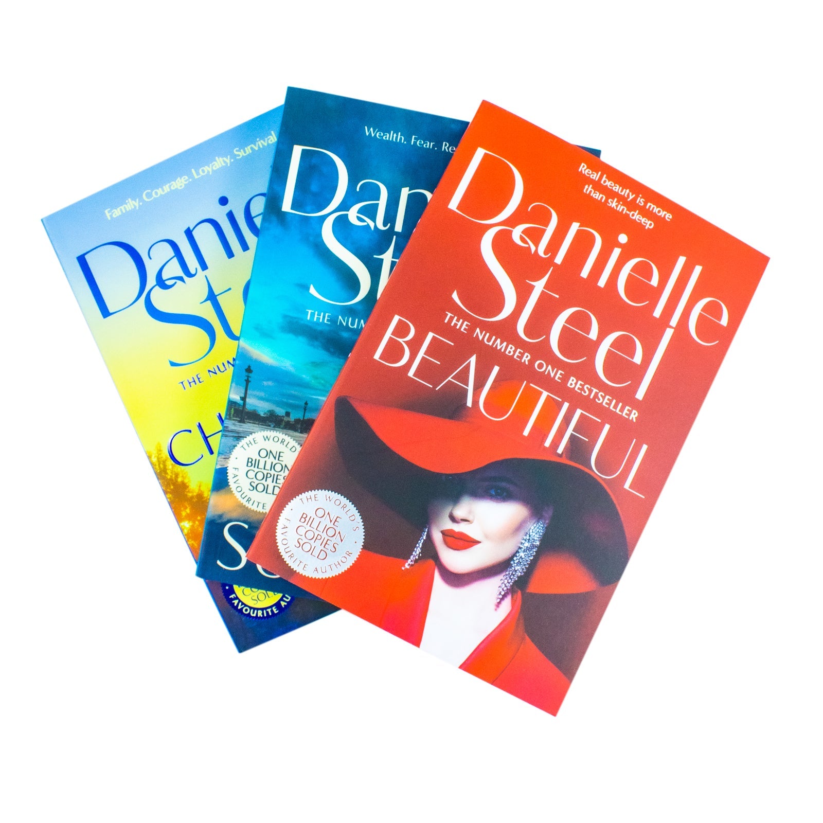 Danielle Steel Collection 3 Books Set - Beautiful, Suspects and The Challenge | Paperback