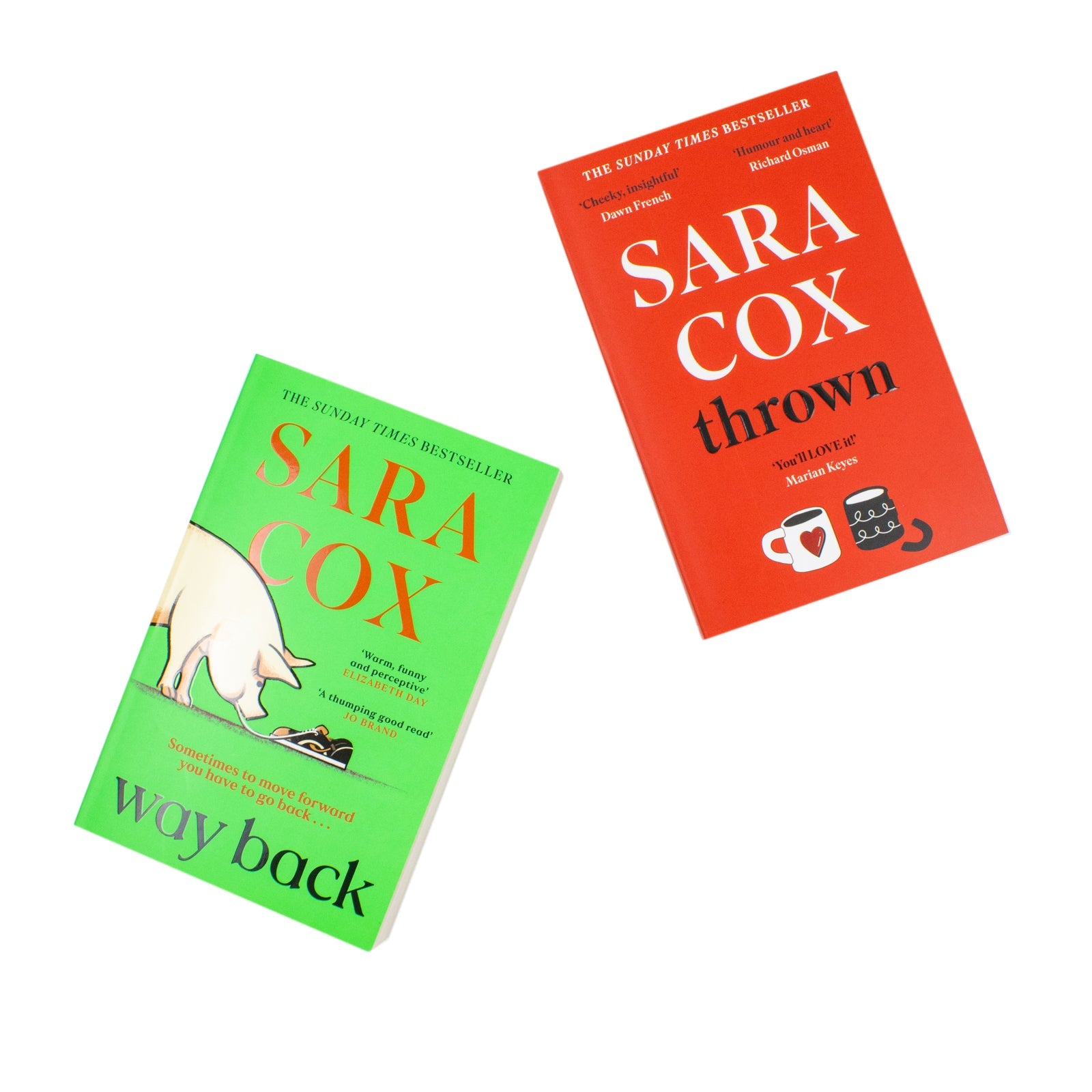 Sara Cox Collection 2 Books Collection Set (Thrown and Way Back) | Paperback
