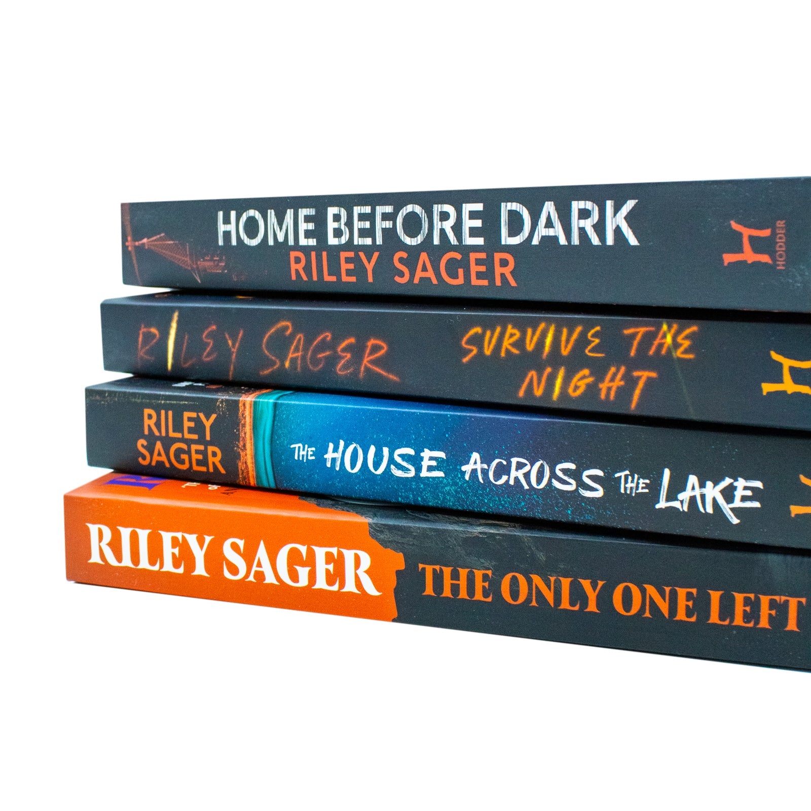 Riley Sager Thriller Collection – 4 Book Set (Home Before Dark, Survive The Night & More) | Mystery, Suspense, Fiction, Bestseller, Novels