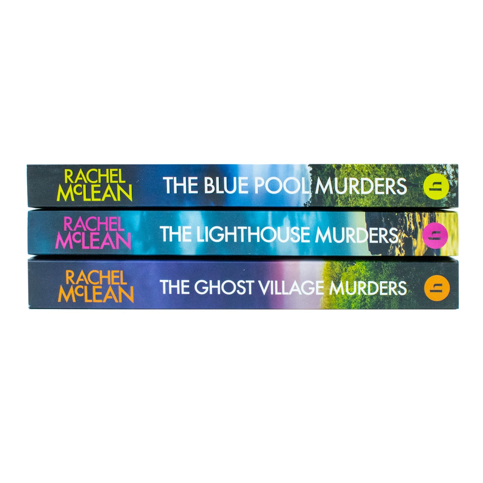 Dorset Crime Series 7-9 Collection 3 Books Set By Rachel McLean (The Blue Pool Murders, The Lighthouse Murders and The Ghost Village Murders)