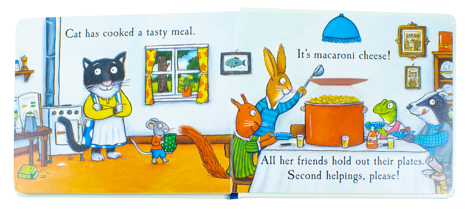 Julia Donaldson Tales From Acorn Wood Series Collection 5 Books Set (Cat's Cookbook, Squirrel's Snowman, Mole's Spectacles, Badger's Band & Dormouse Has a Cold)