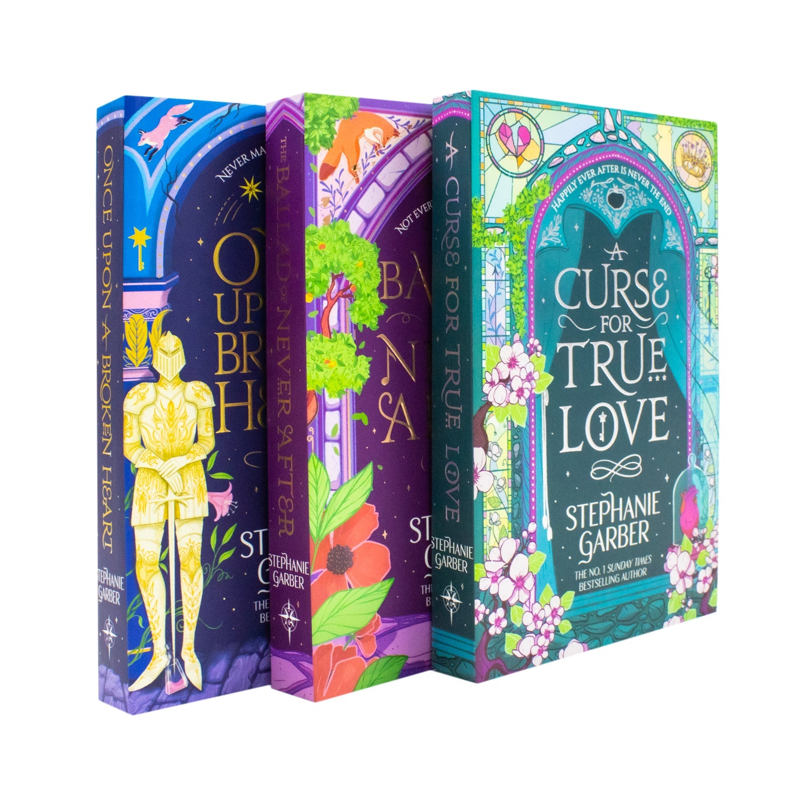 Once Upon a Broken Heart Series 3 Book Collection Set by Stephanie Garber – YA Fantasy Romance, Magic, Curses, Love Stories, Enchanted Adventure