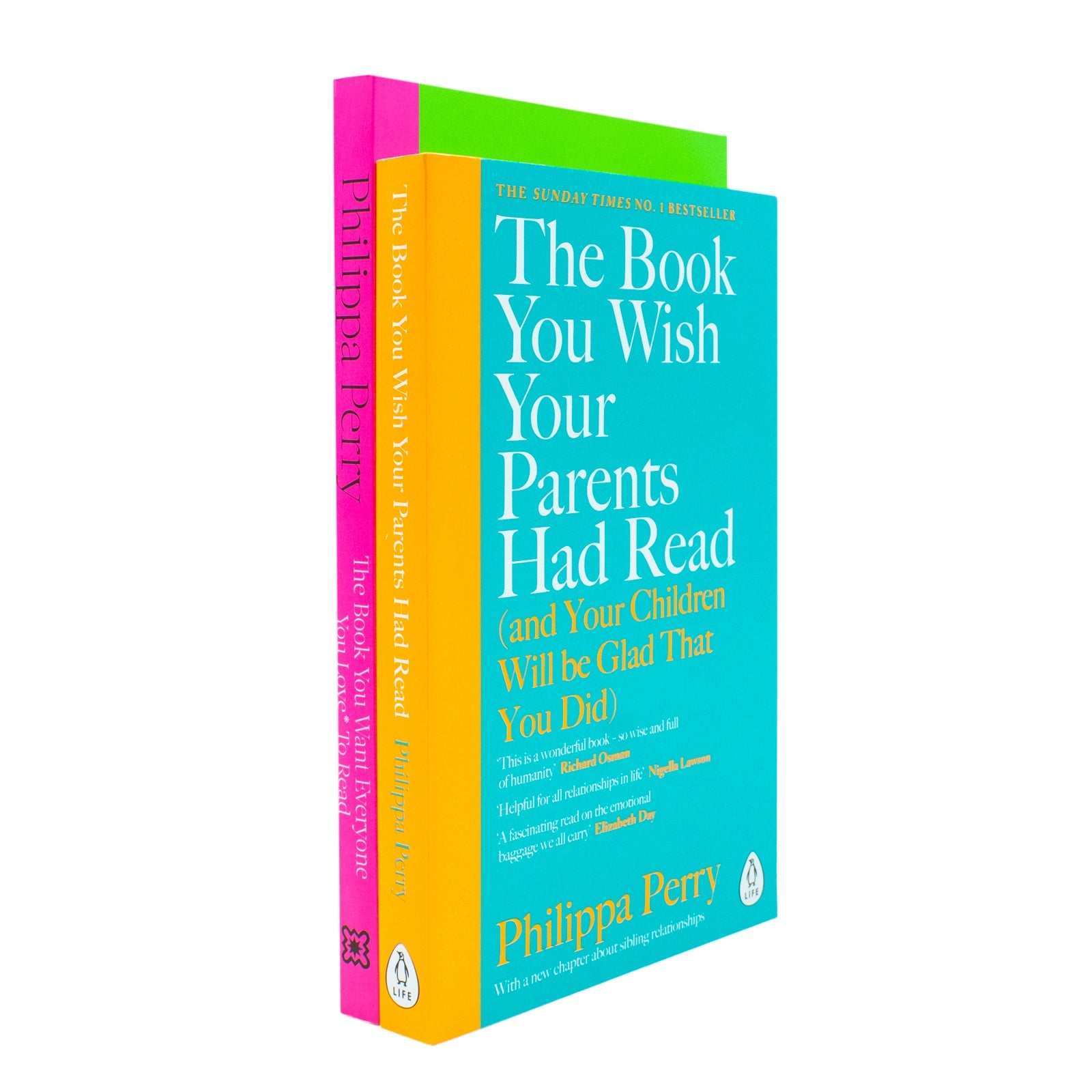Philippa Perry 2-Book Collection Set– The Book You Want Everyone You Love to Read & The Book You Wish Your Parents Had Read| Self-Help & Relationships