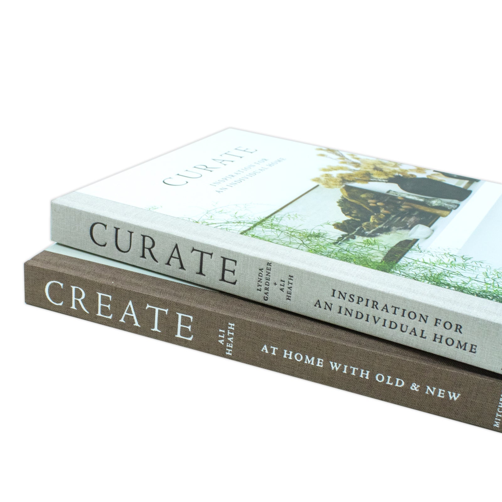 Curate Inspiration for an Individual Home and Create At Home with Old and New By Ali Heath, Lynda Gardener 2 Books Collection Set