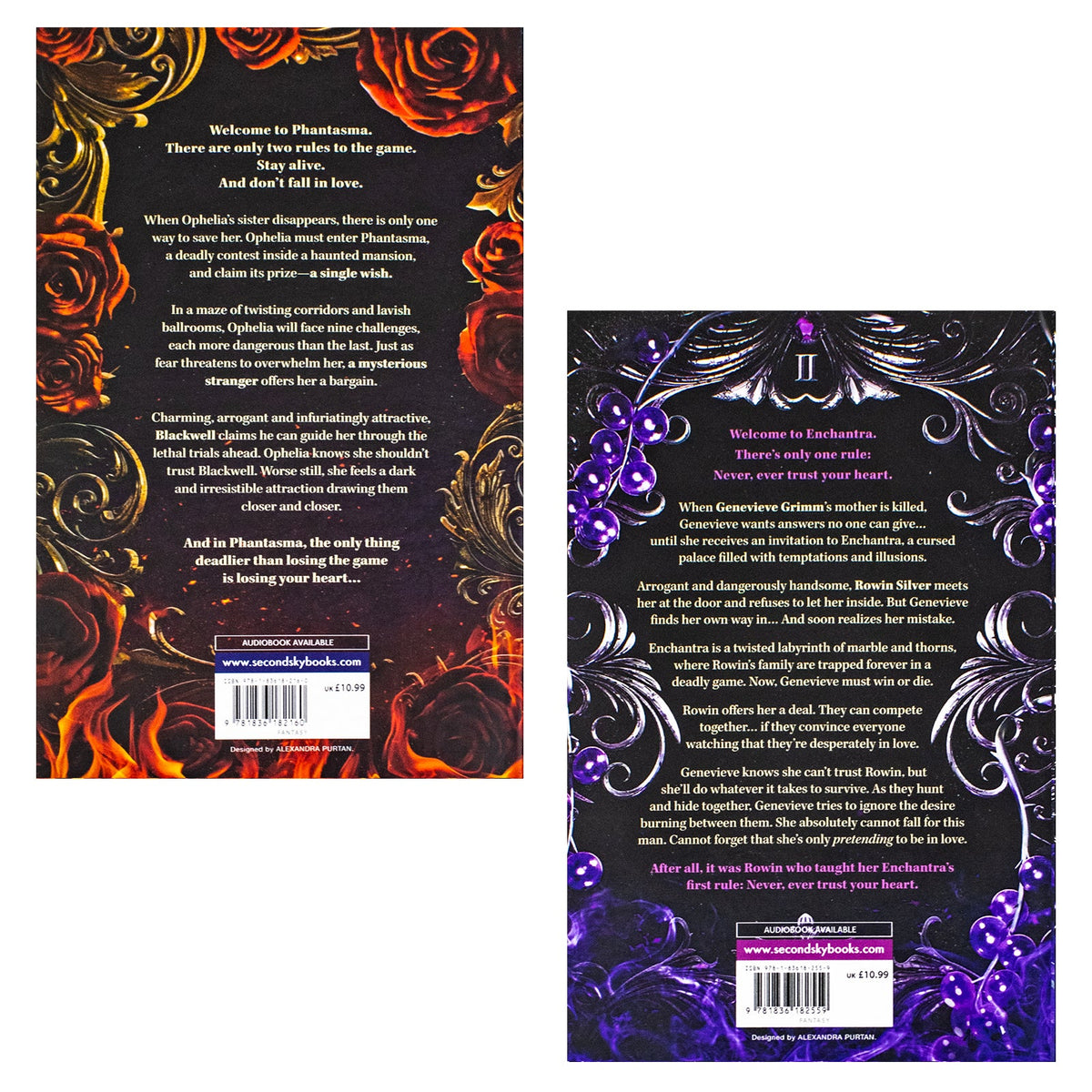 Wicked Games Series 2 Books Collection Set By Kaylie Smith (Enchantra, Phantasma)