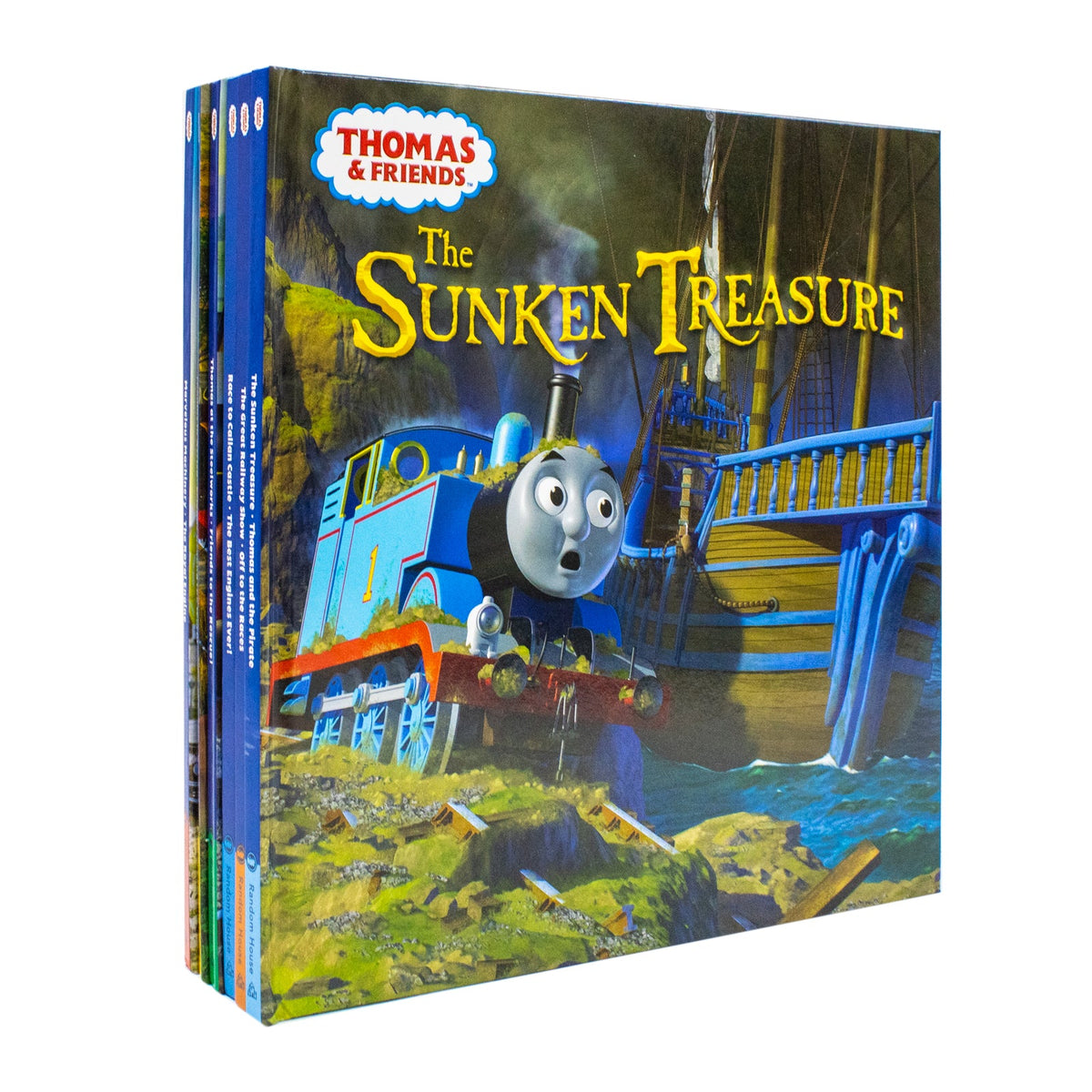Thomas and Friends Friendship Collection 12 Stories in 6 Books Set and Poster Inside (Marvelous Machinery, The Royal Engine, The Great Railway Show, Off to the Races, Thomas at the Steelworks and More)