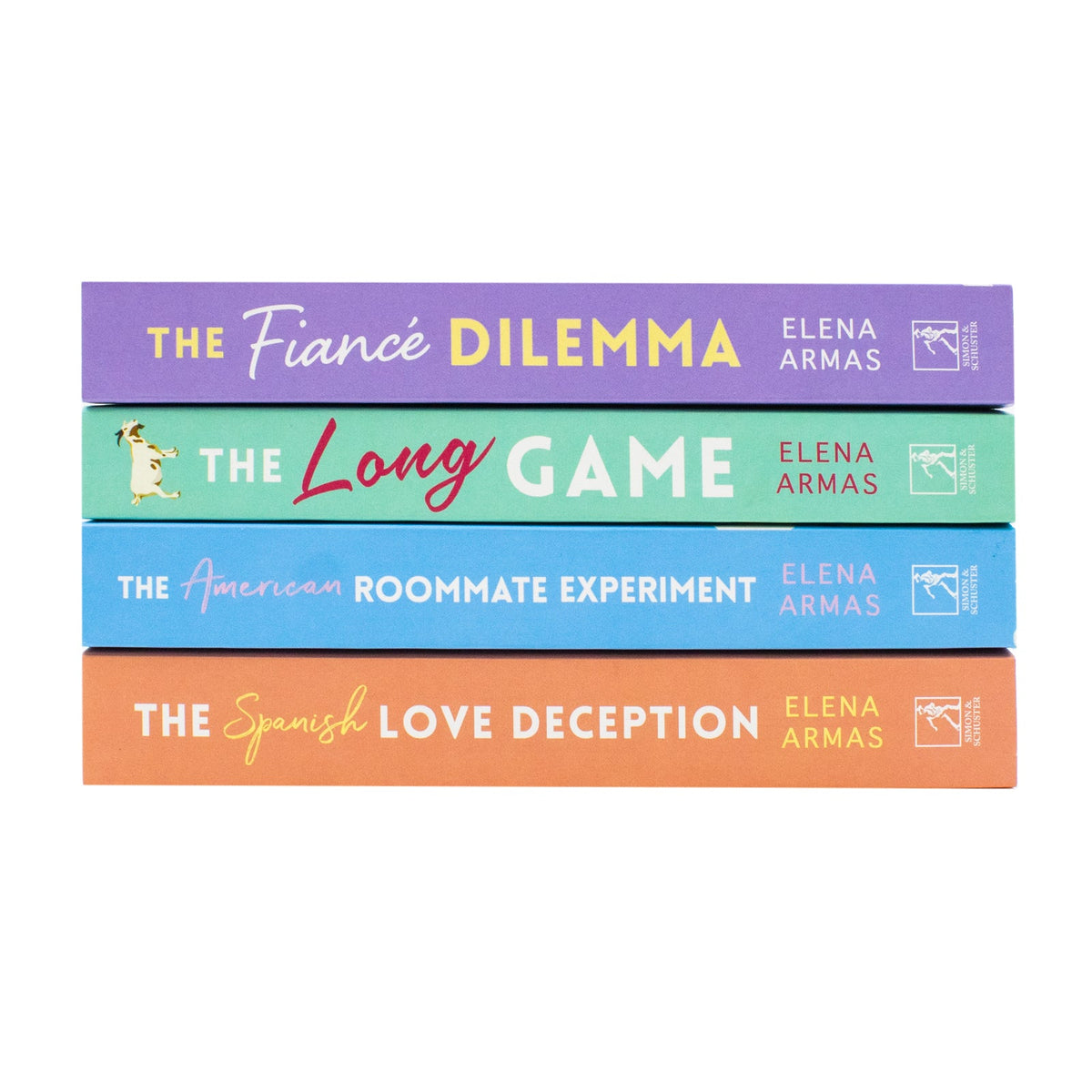 Elena Armas Collection 4 Books Set (The American Roommate Experiment, The Fiance Dilemma, The Spanish Love Deception and The Long Game) | Paperback