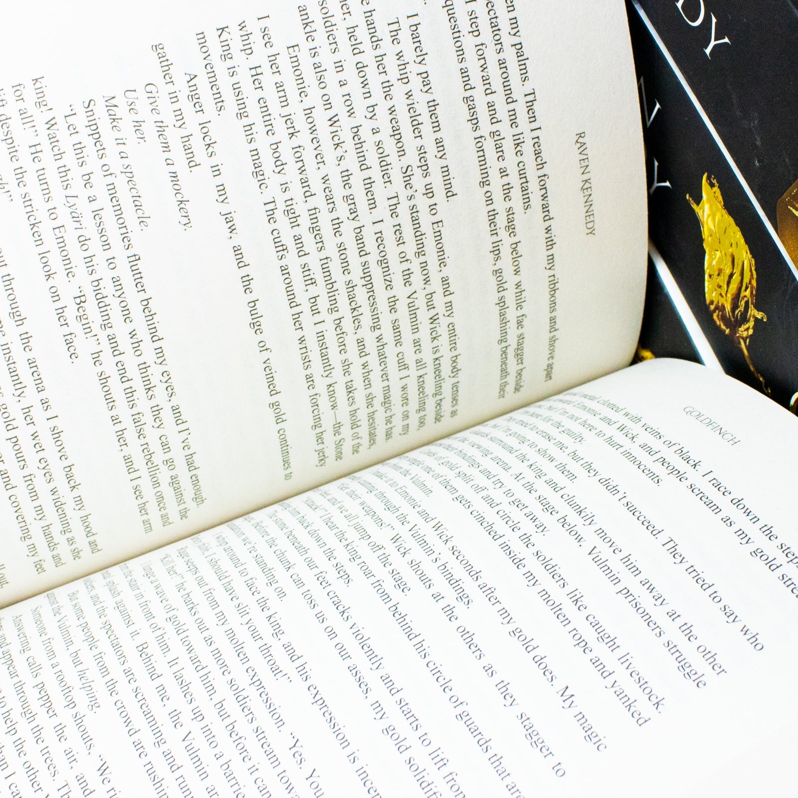 The Plated Prisoner Series By Raven Kennedy 6 Books Collection Set (Gild, Glint, Gleam, Glow, Gold and Goldfinch)