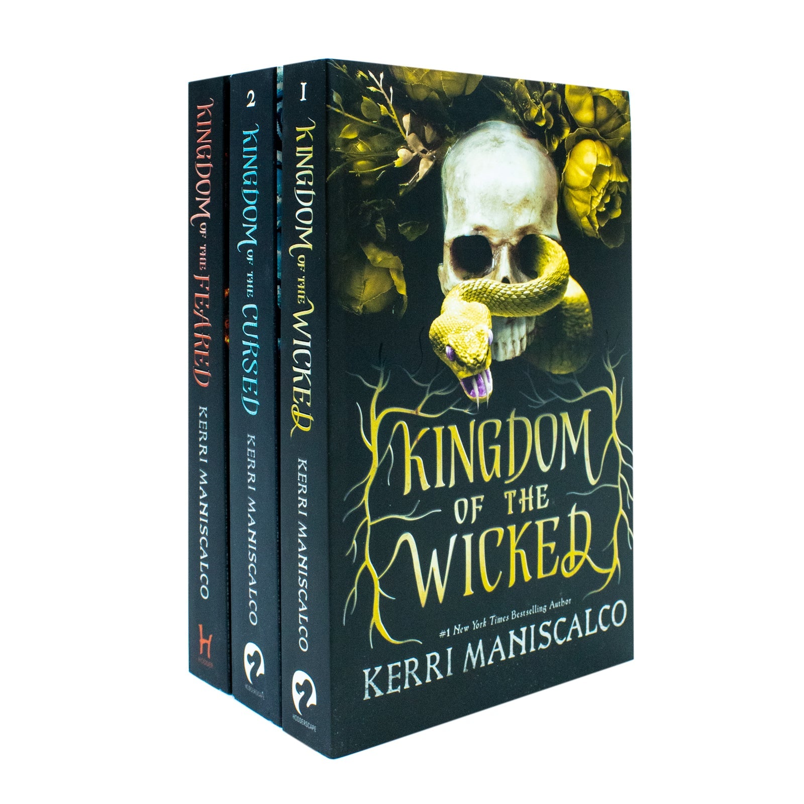 Kingdom of the Wicked Series 3 Book Set by Kerri Maniscalco | Dark Fantasy YA Collection – Witches, Magic, Curses & Supernatural Adventure