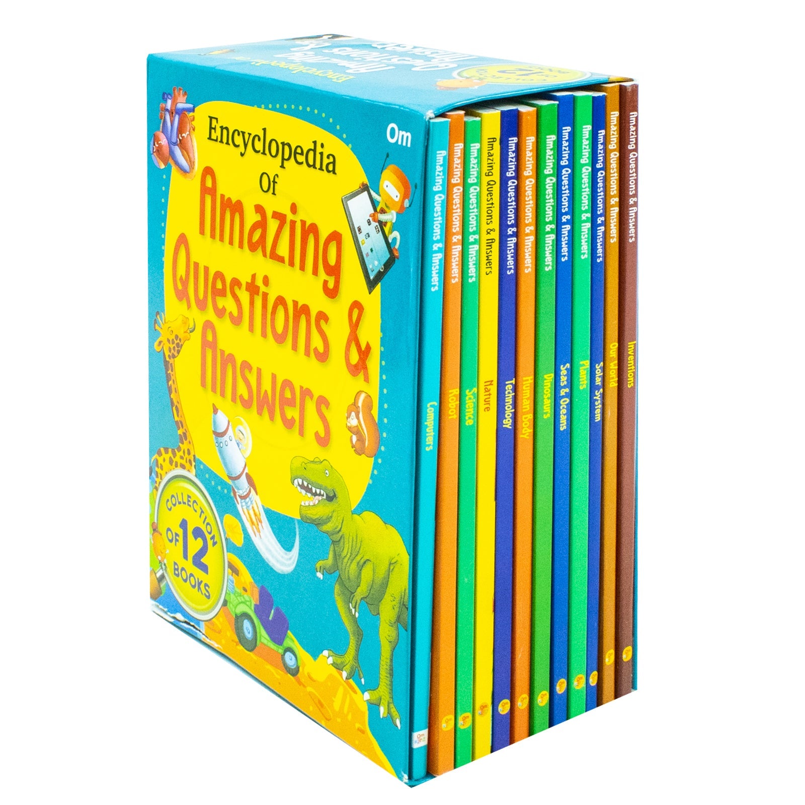 Encyclopedia of Amazing Questions & Answers 12 Books Collection Box Set (Science, Solar System, Human Body, Our World & More!)