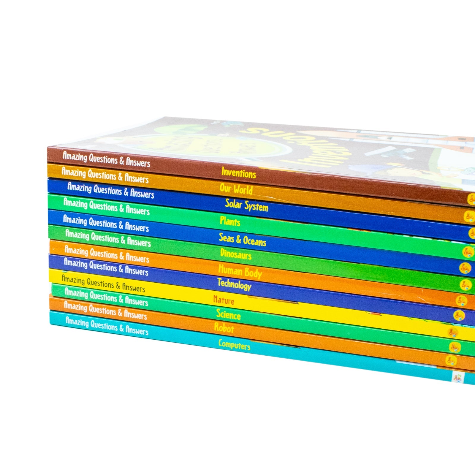 Encyclopedia of Amazing Questions & Answers 12 Books Collection Box Set (Science, Solar System, Human Body, Our World & More!)
