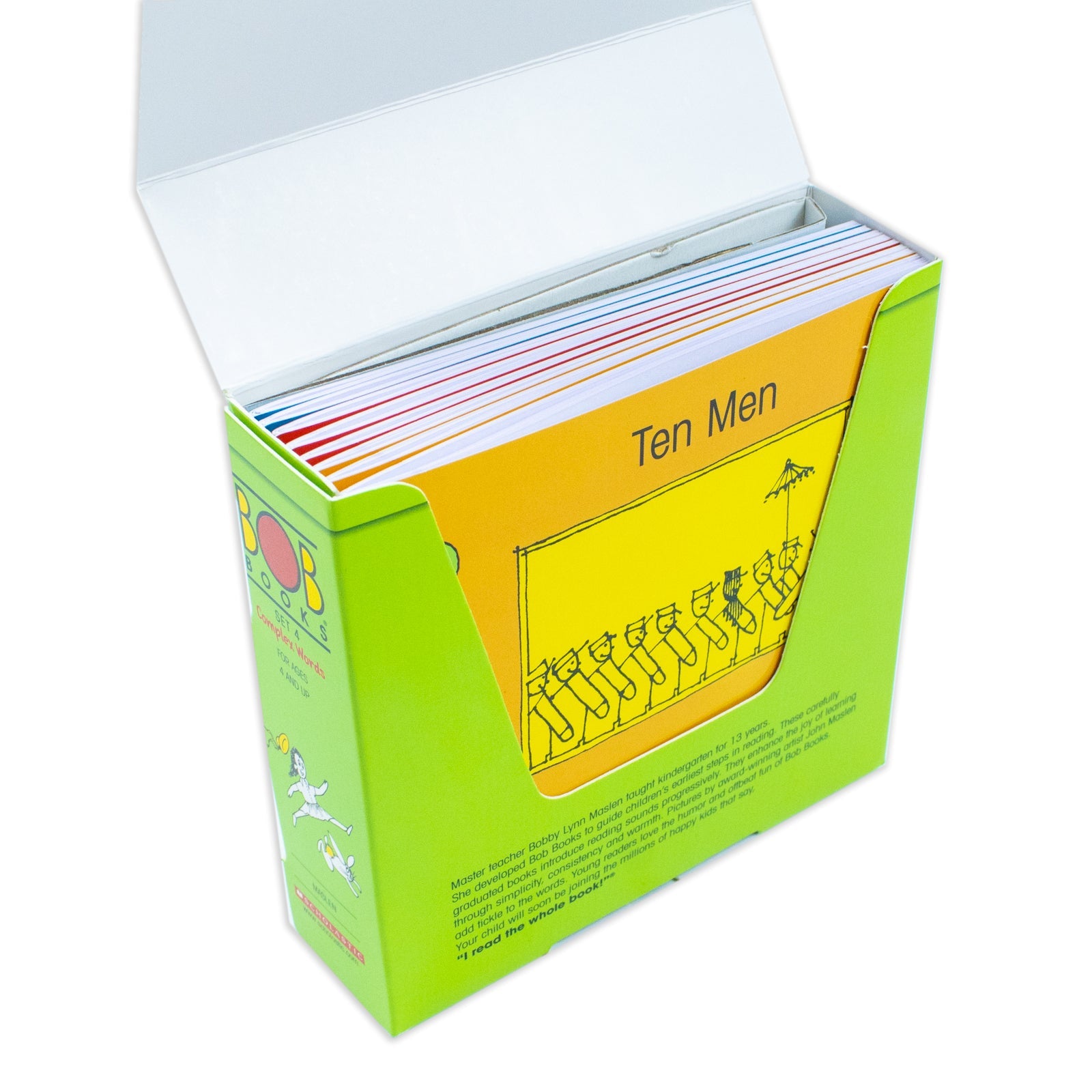 Bob Books: Complex Words Box Set (Stage 3: Developing Reader) | Phonics & Vocabulary Books for Kids | Kindergarten, First Grade, Learning & Literacy