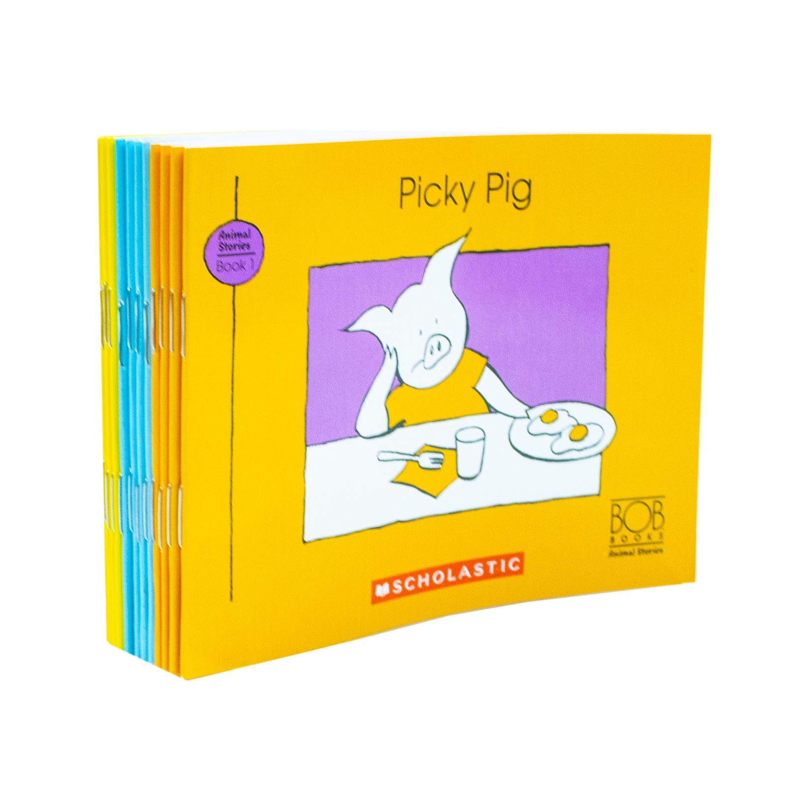 Bob Books Animal Stories (Stage 2: Emerging Reader) | 12 Early Reader Books for Kids | Phonics, Literacy, Fun Illustrated Educational Storybooks