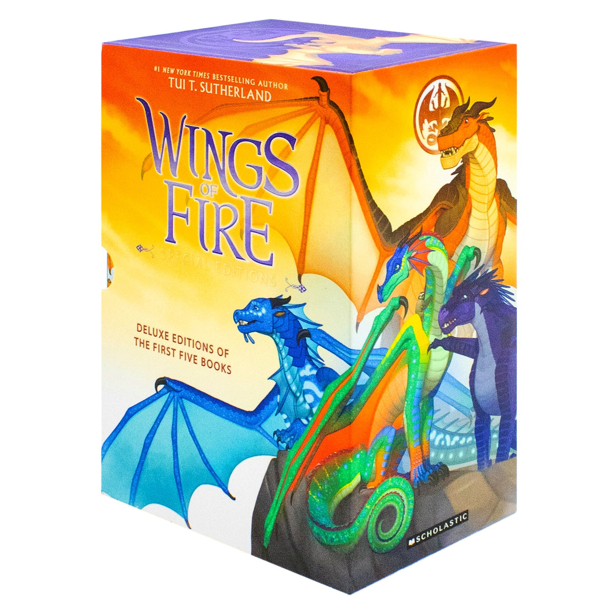 Wings of Fire Series Books 1-5 Special Edition Boxset by Tui T. Sutherland