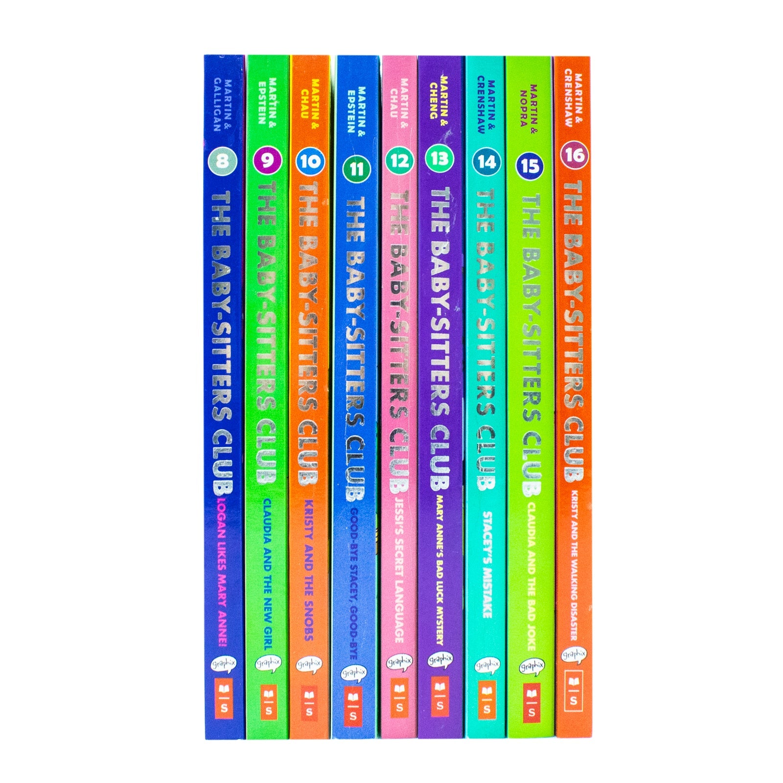 The Baby-Sitters Club Graphic Novels 9-Book Collection (8-16) by Ann M. Martin | Fun Children's Series, Friendship, Adventure, Bestsellers for Ages 8+