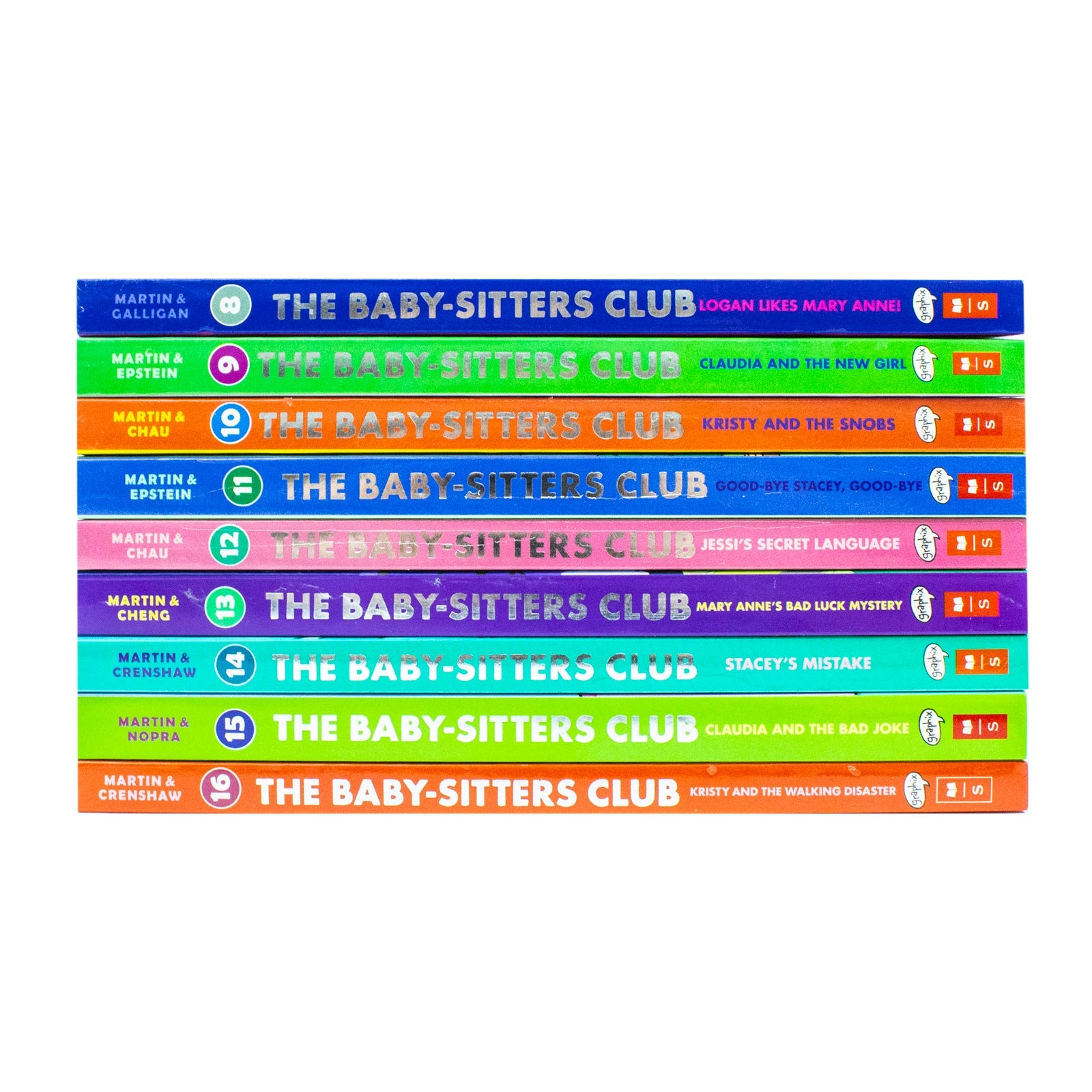 The Baby-Sitters Club Graphic Novels 9-Book Collection (8-16) by Ann M. Martin | Fun Children's Series, Friendship, Adventure, Bestsellers for Ages 8+