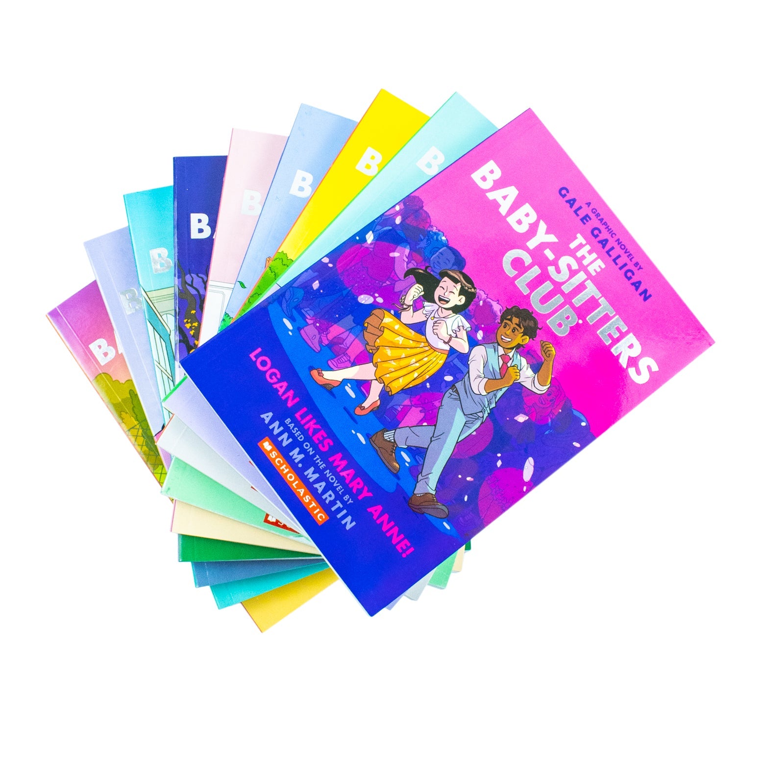 The Baby-Sitters Club Graphic Novels 9-Book Collection (8-16) by Ann M. Martin | Fun Children's Series, Friendship, Adventure, Bestsellers for Ages 8+