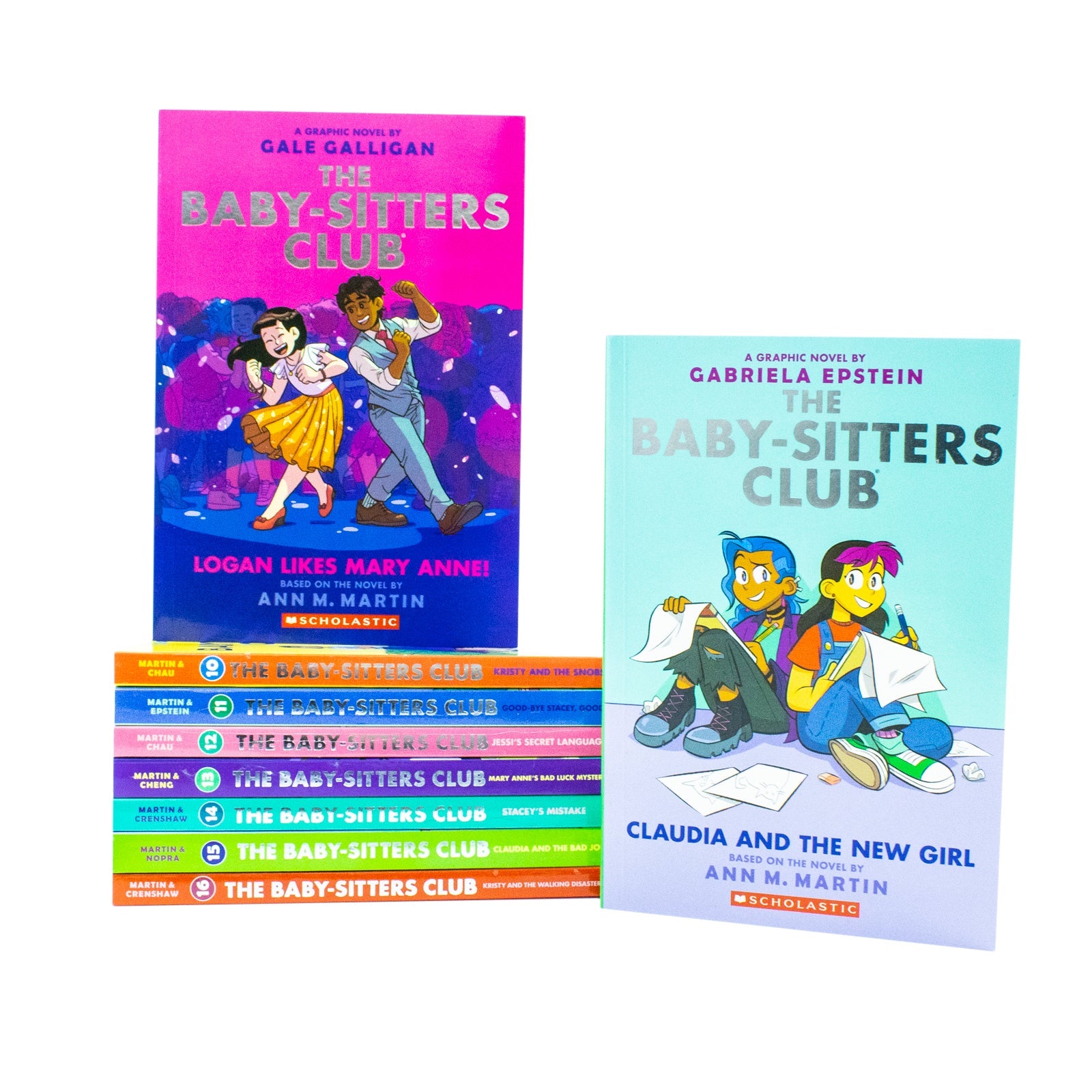 The Baby-Sitters Club Graphic Novels 9-Book Collection (8-16) by Ann M. Martin | Fun Children's Series, Friendship, Adventure, Bestsellers for Ages 8+