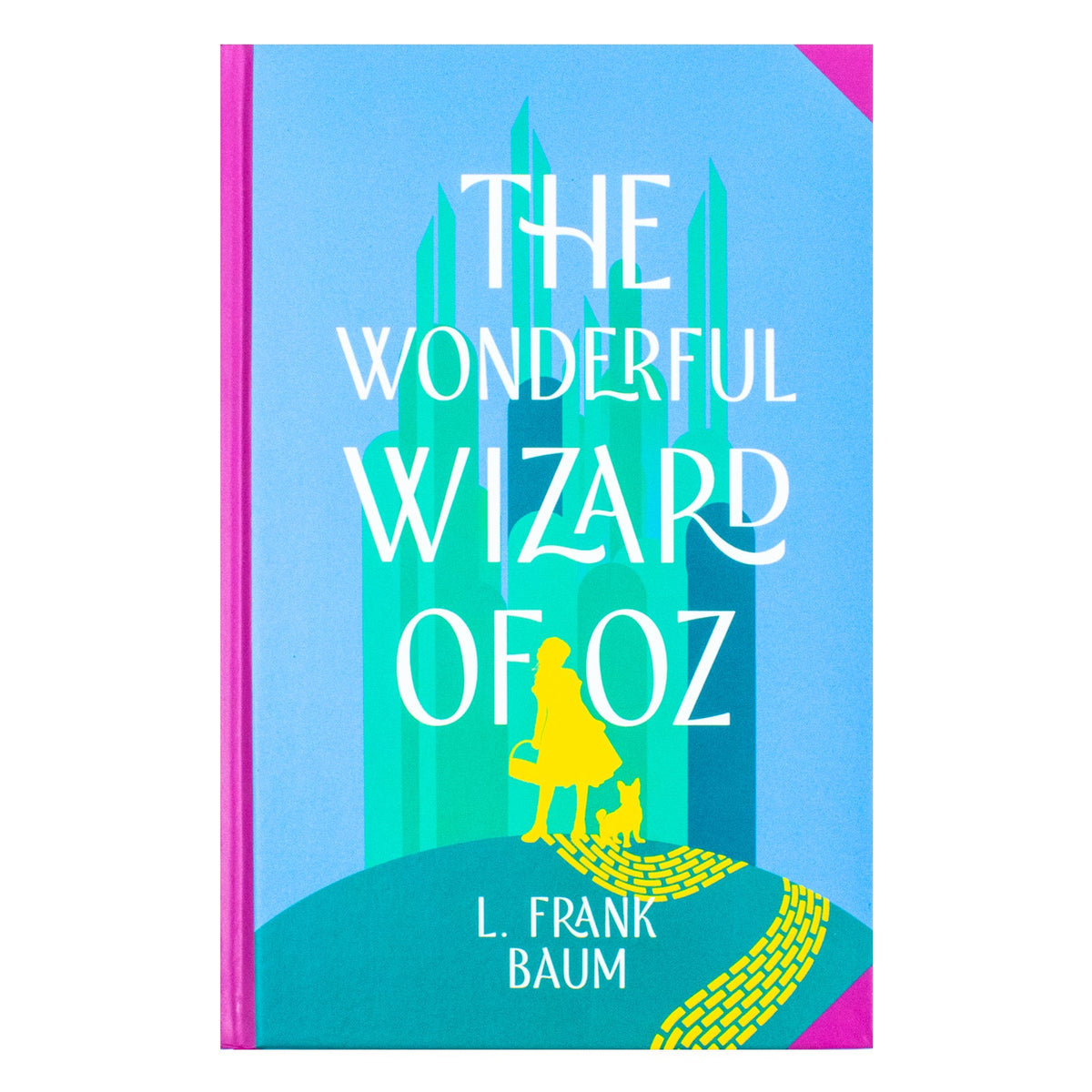 The Wonderful Wizard of Oz Book by L. Frank Baum | Sprayed Edge Deluxe Hardcover Edition – A Timeless Journey to the Emerald City
