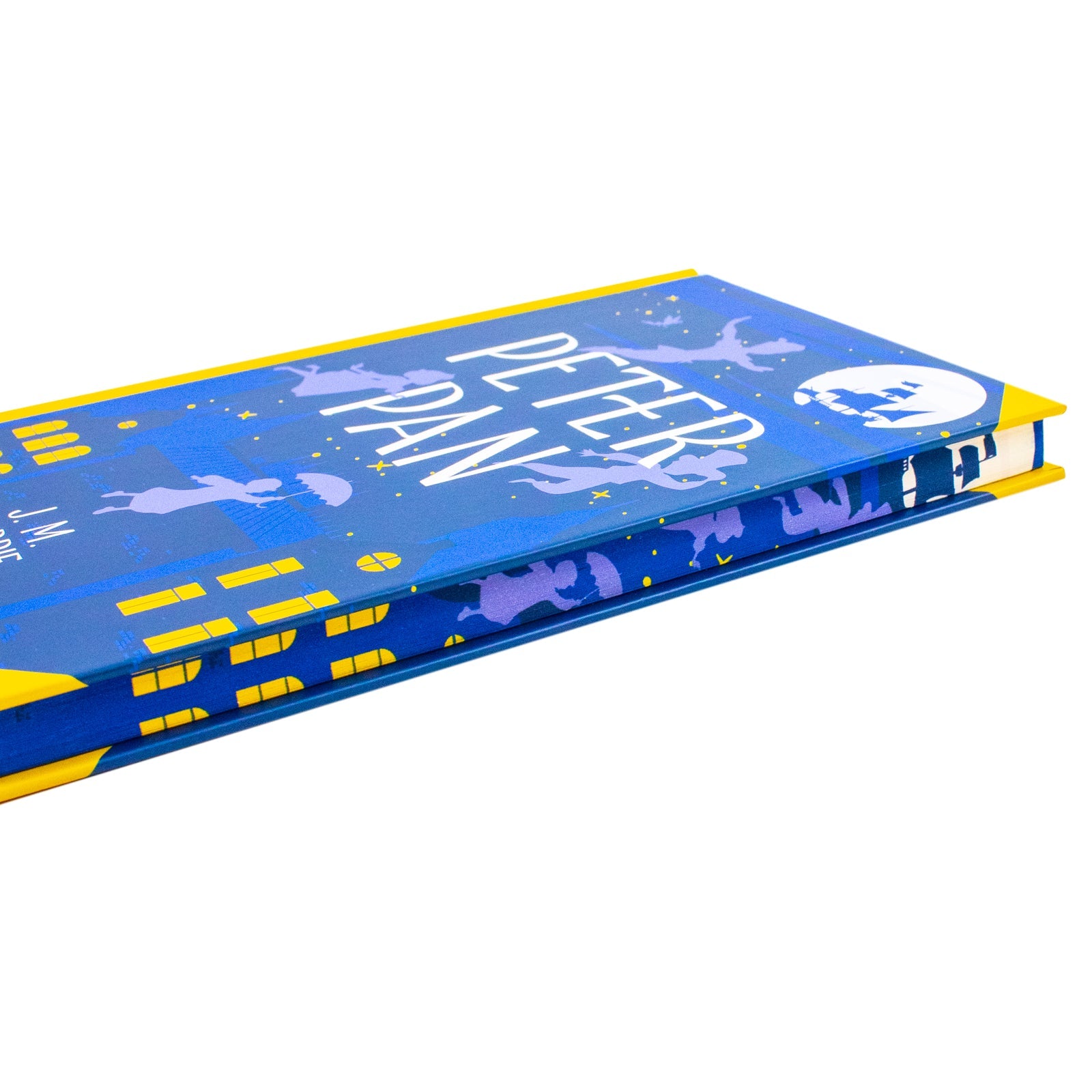 Peter Pan Book By J. M. Barrie | Classics Sprayed Edge Deluxe Hardcover Edition