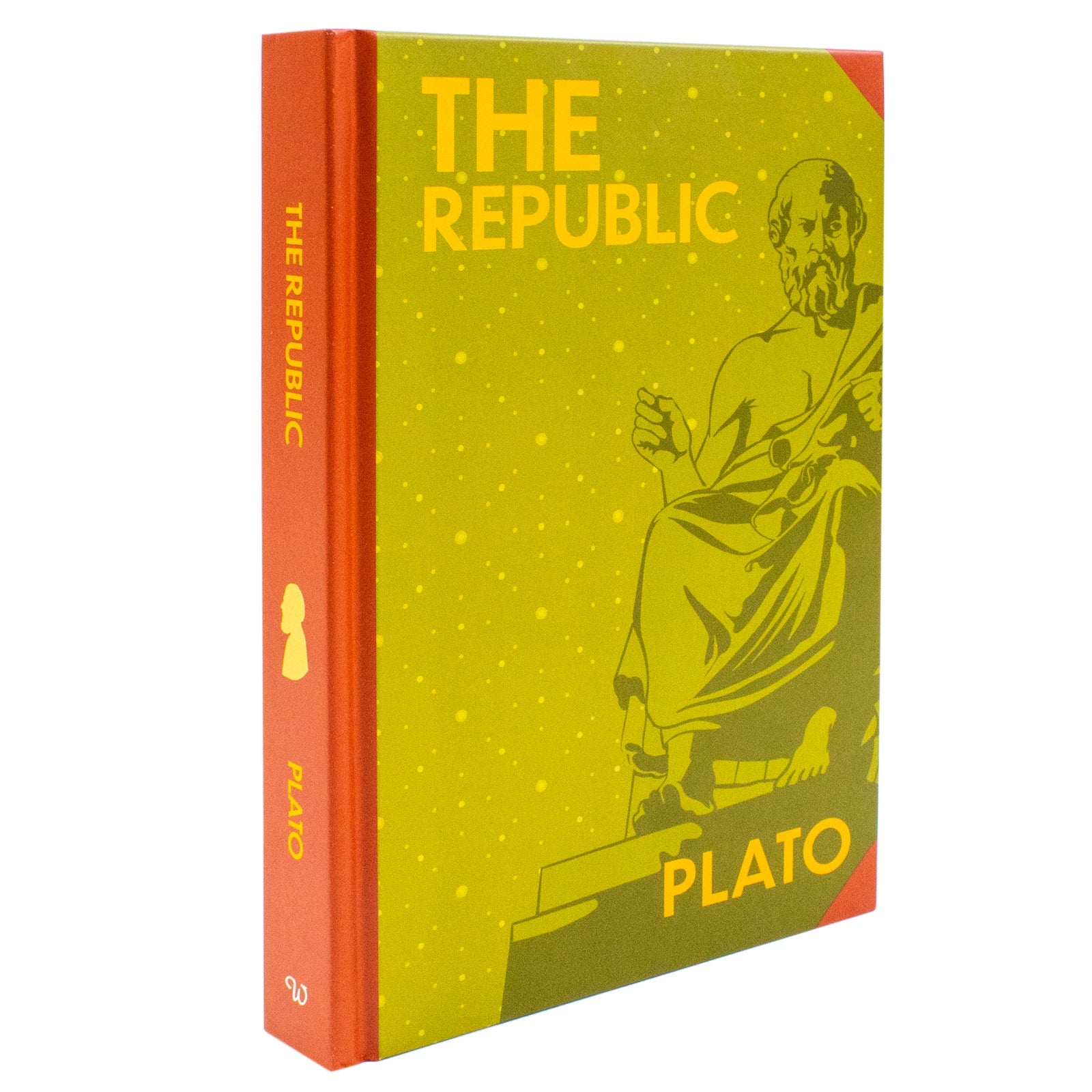 The Republic Book By Plato | Classics Sprayed Edge Deluxe Hardcover Edition