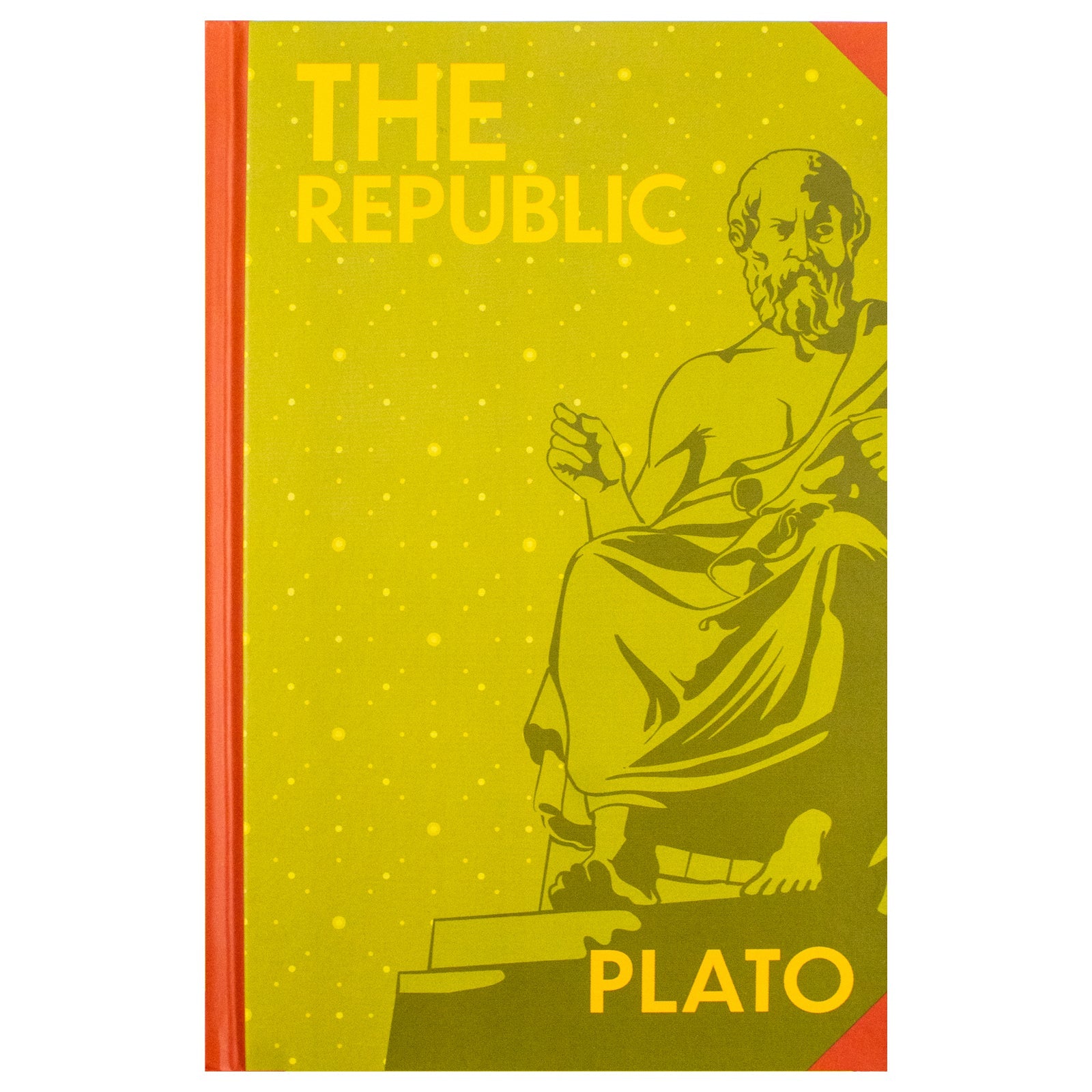 The Republic Book By Plato | Classics Sprayed Edge Deluxe Hardcover Edition