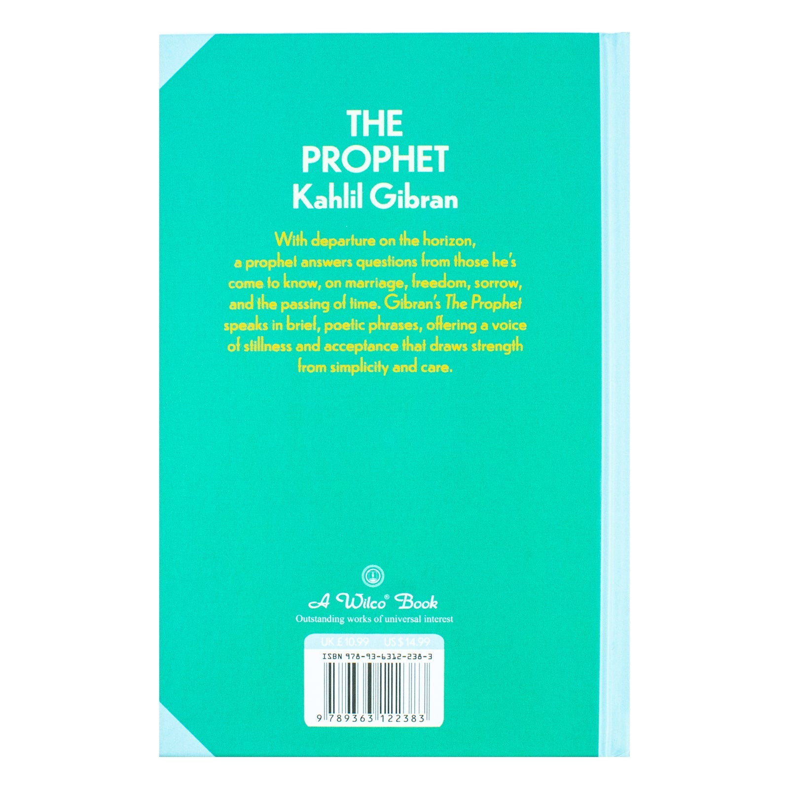 The Prophet by Kahlil Gibran | Sprayed Edge Deluxe Hardcover Edition Book– A Timeless Masterpiece of Wisdom, Love & Life