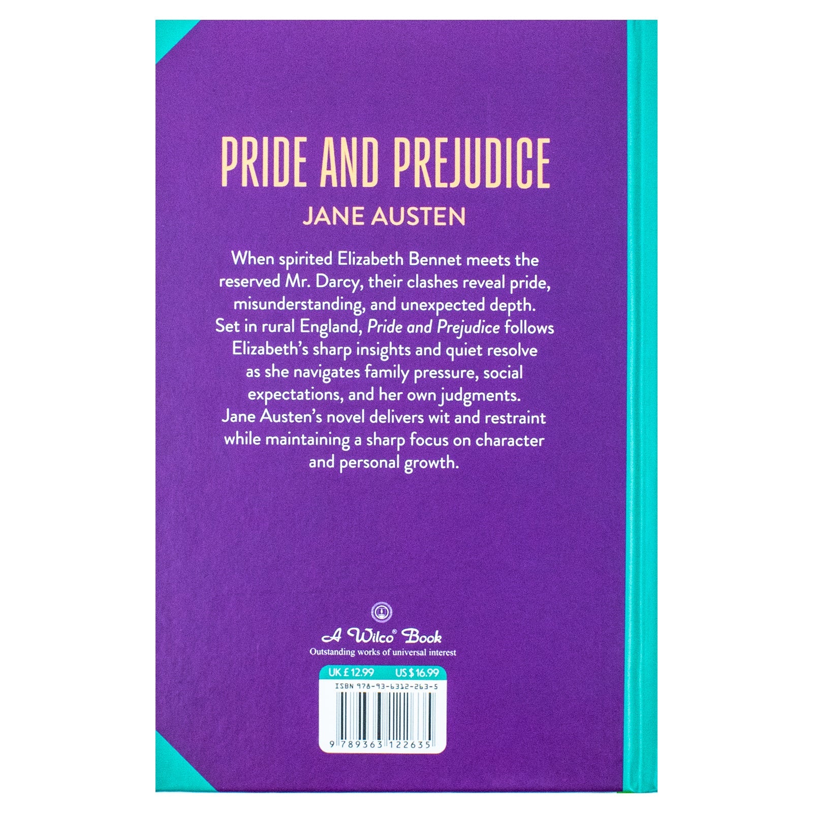 Pride and Prejudice Book by Jane Austen – A Beloved Classic of Romance, Wit, and Social Intrigue | Classics Sprayed Edge Deluxe Hardcover Edition