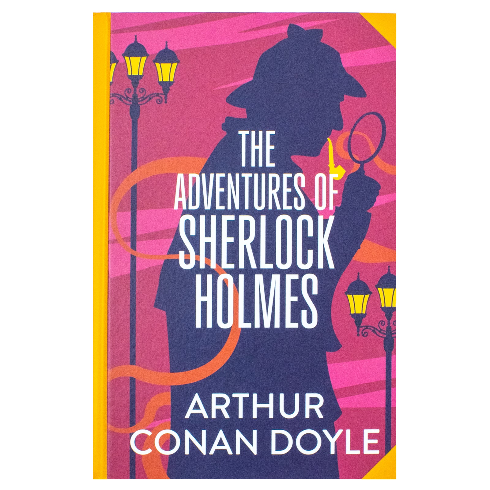 The Adventures of Sherlock Holmes Book by Sir Arthur Conan Doyle (Deluxe Hardback Sprayed Edge Edition)