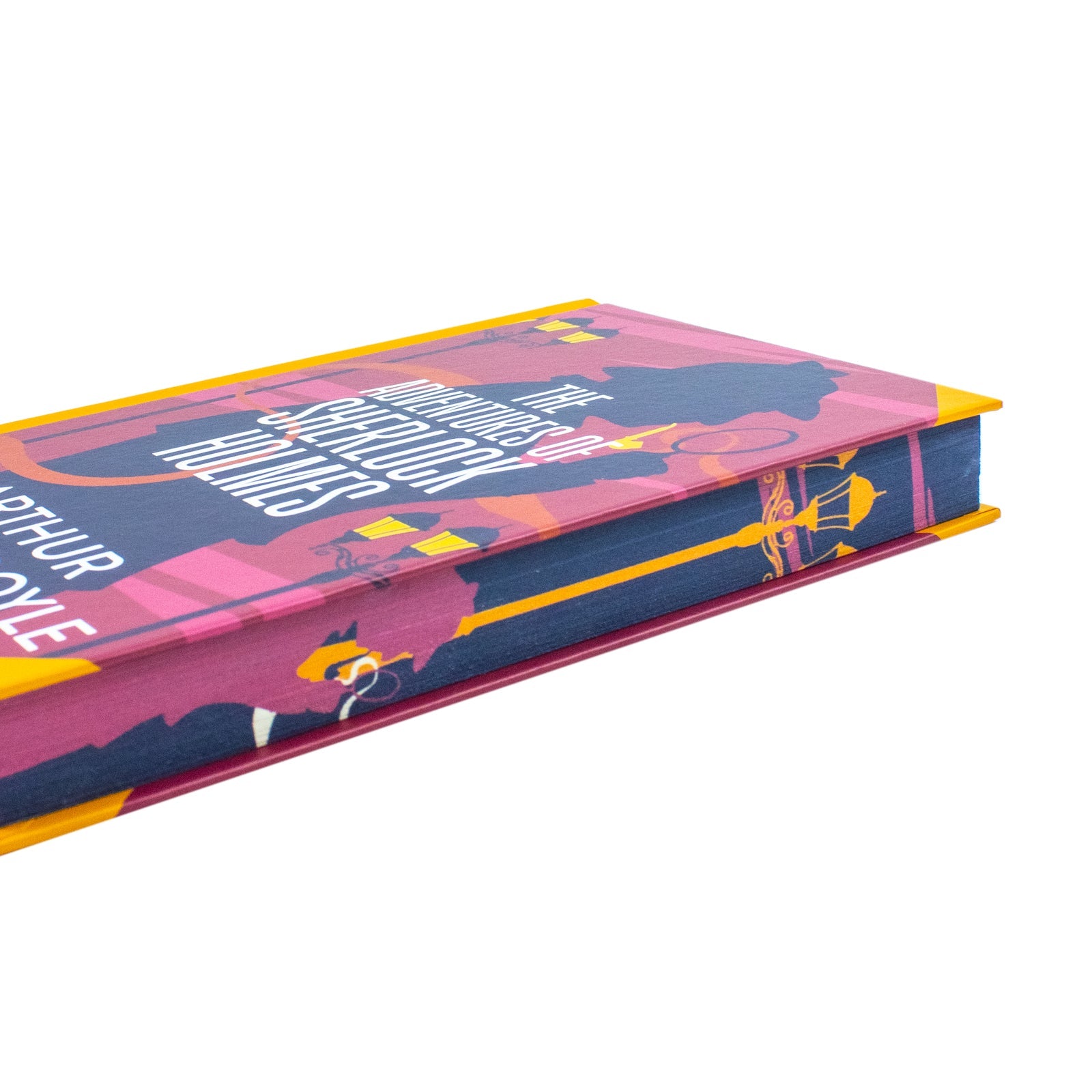 The Adventures of Sherlock Holmes Book by Sir Arthur Conan Doyle (Deluxe Hardback Sprayed Edge Edition)