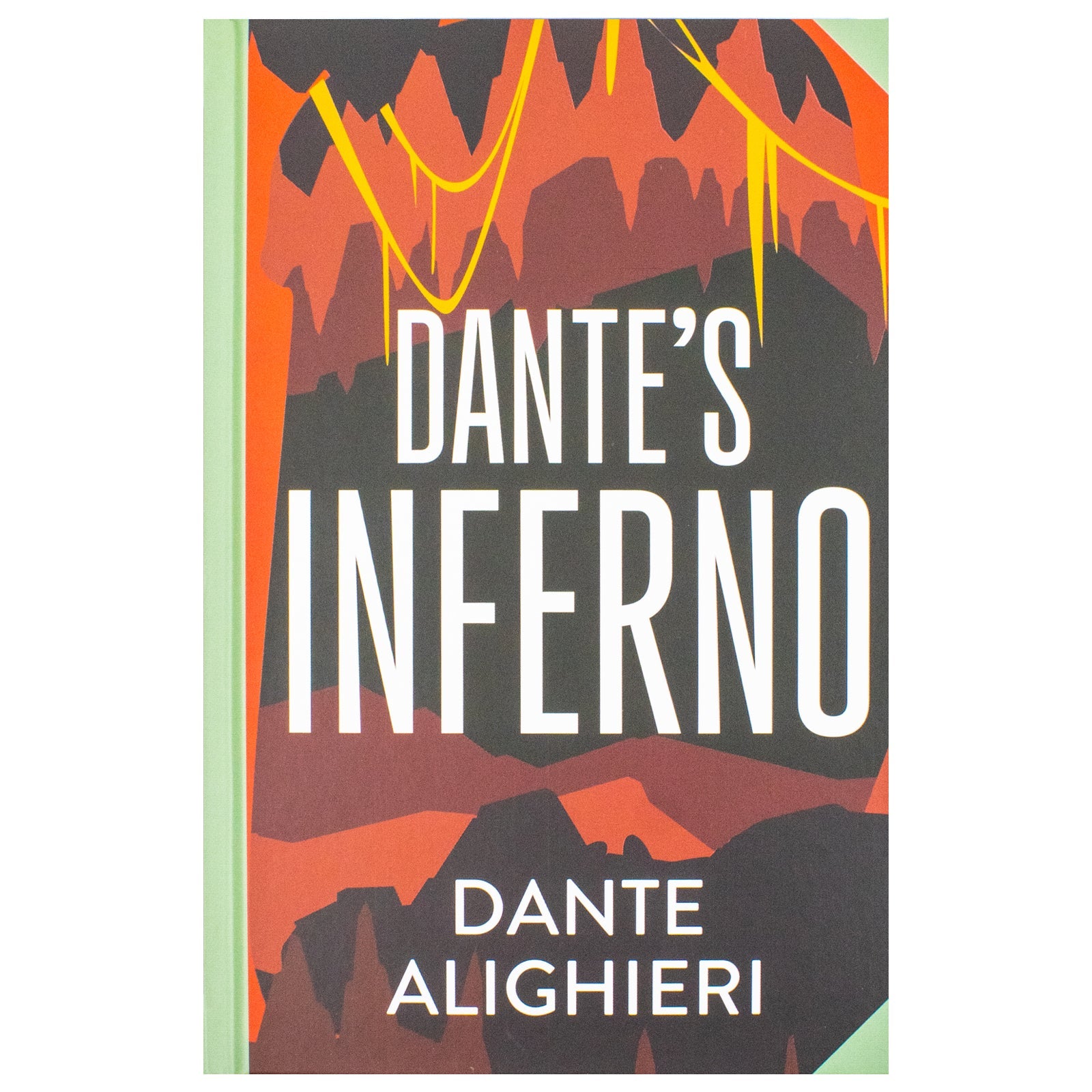 Dante's Inferno Book By Dante Alighieri | Classics Sprayed Edge Deluxe Hardcover Edition
