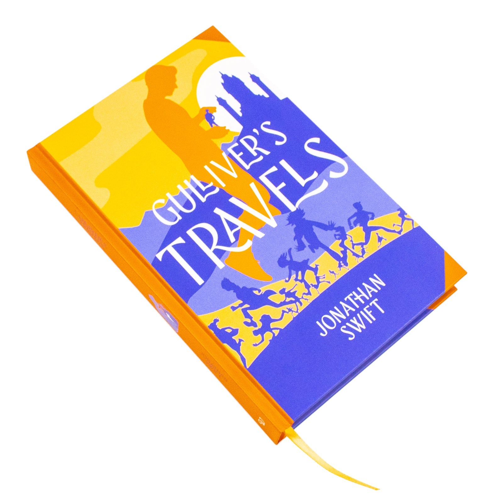 The Gulliver's Travels Book By Jonathan Swift | Classics Sprayed Edge Deluxe Hardcover Edition